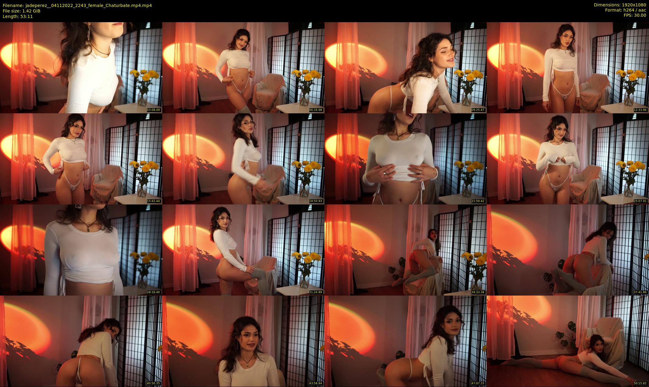 jadeperez_ — 54 minute Chaturbate female cam show recording, 1080p, Nov 4, 2022