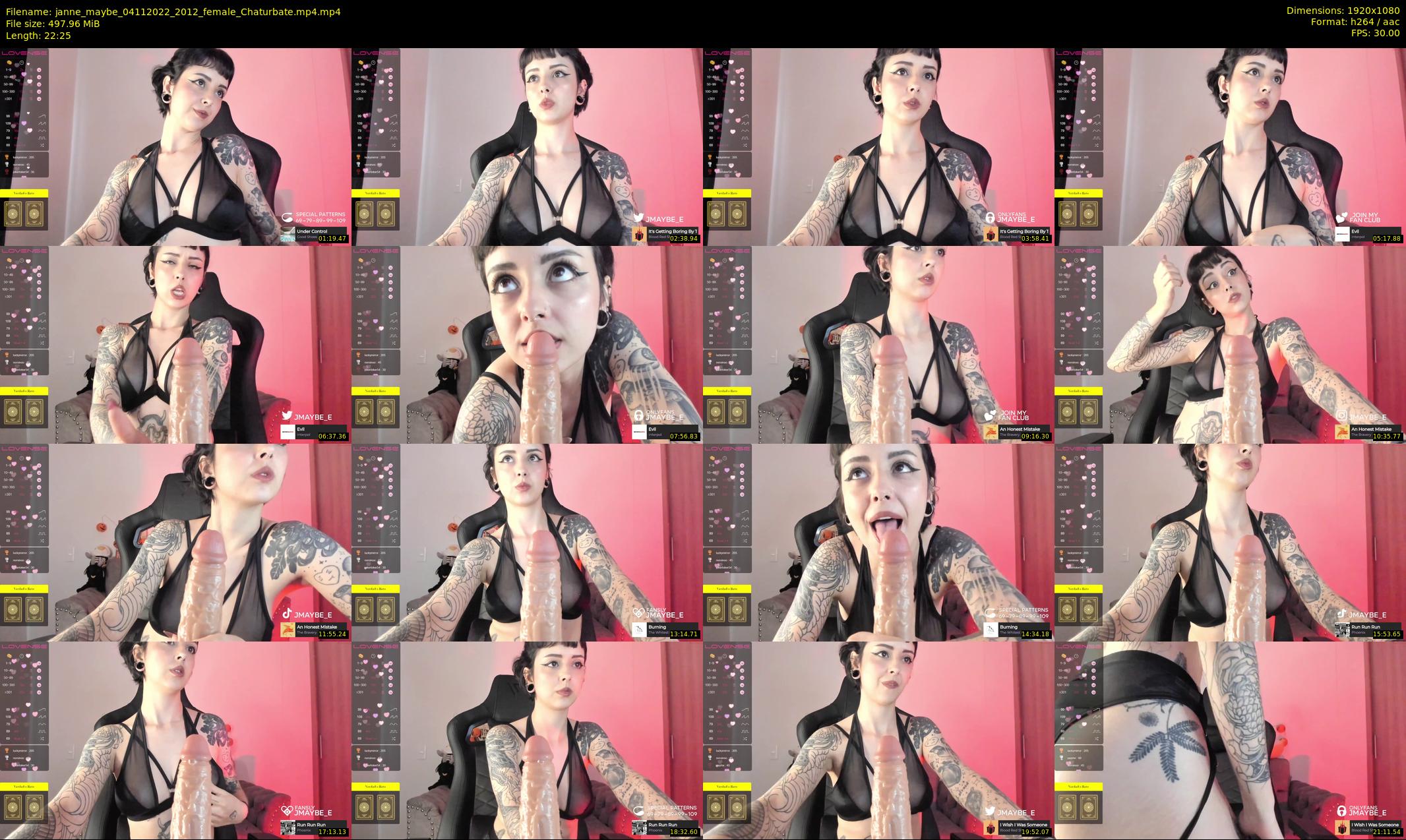 janne_maybe — 23 minute Chaturbate female cam show recording, 1080p, Nov 4, 2022