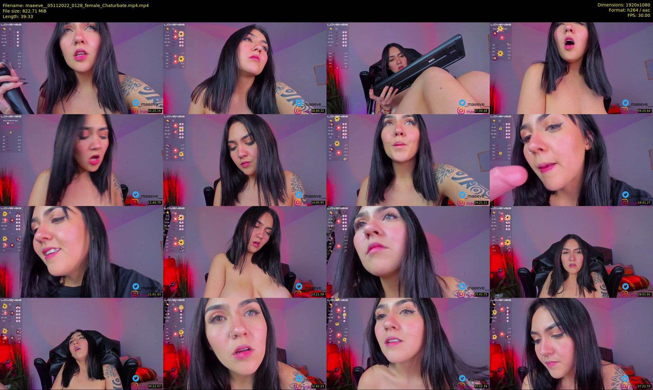 maeeve_ — 40 minute Chaturbate female cam show recording, 1080p, Nov 5, 2022