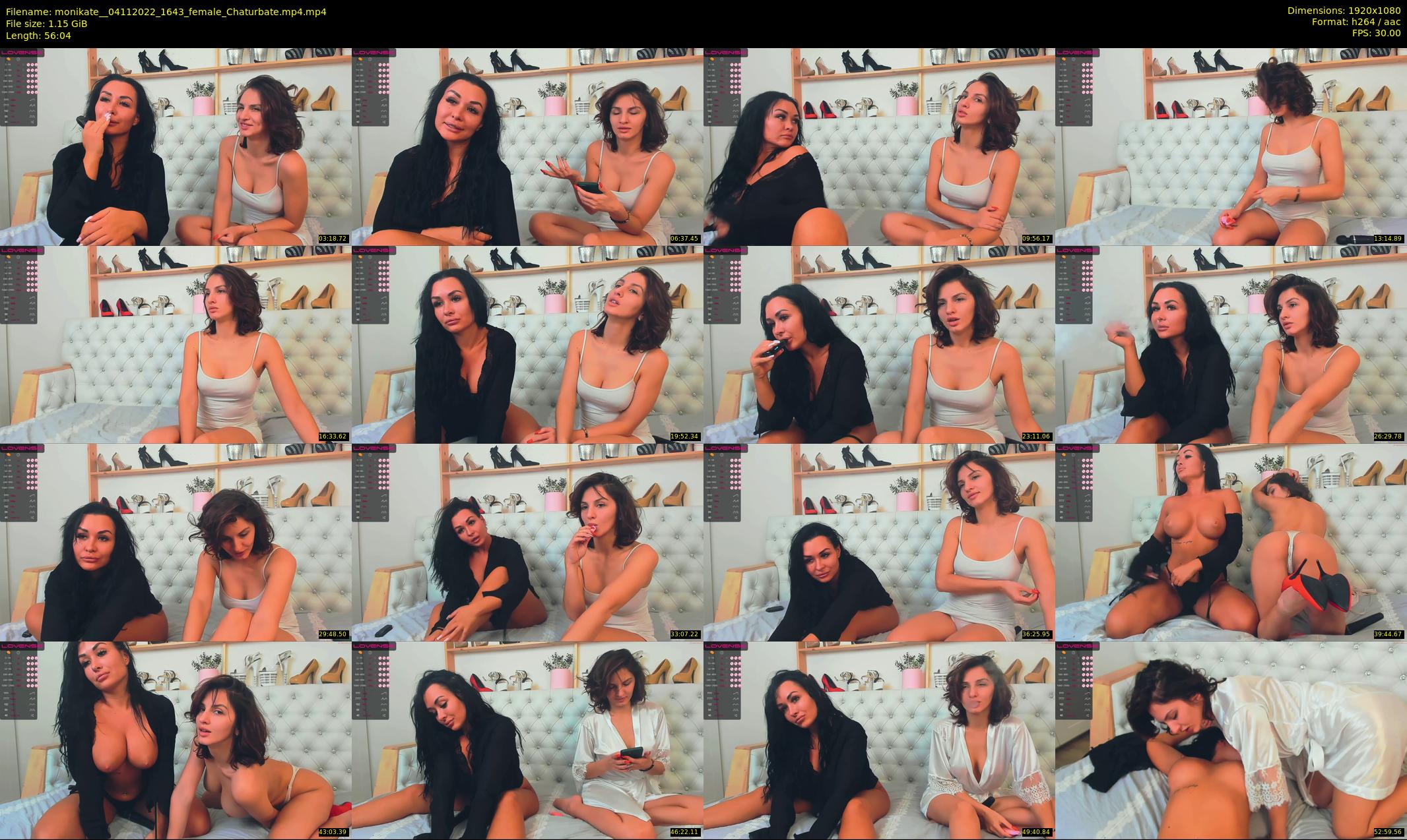 monikate_ — 57 minute Chaturbate couple cam show recording, 1080p, Nov 4, 2022