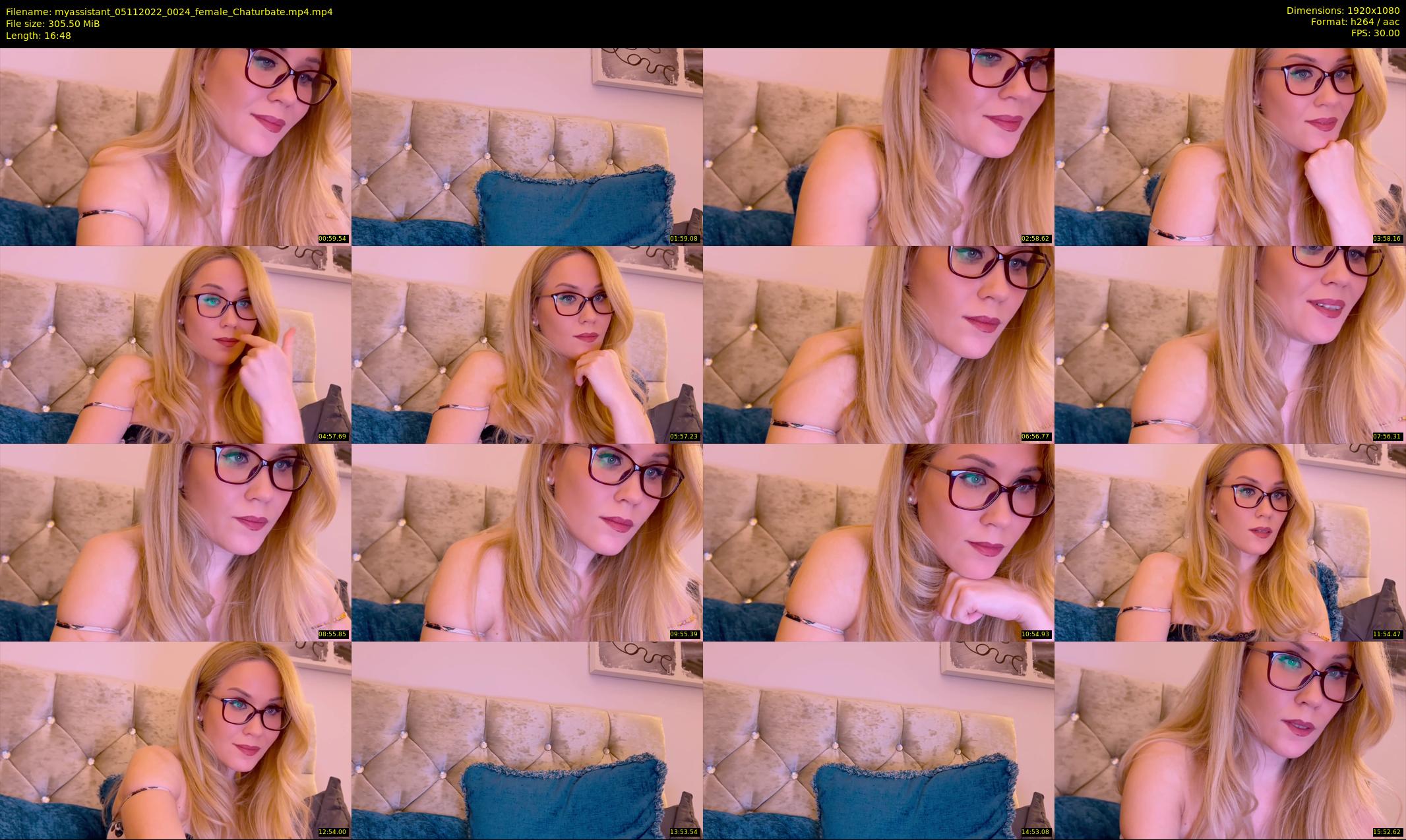 myassistant — 17 minute Chaturbate female cam show recording, 1080p, Nov 5, 2022