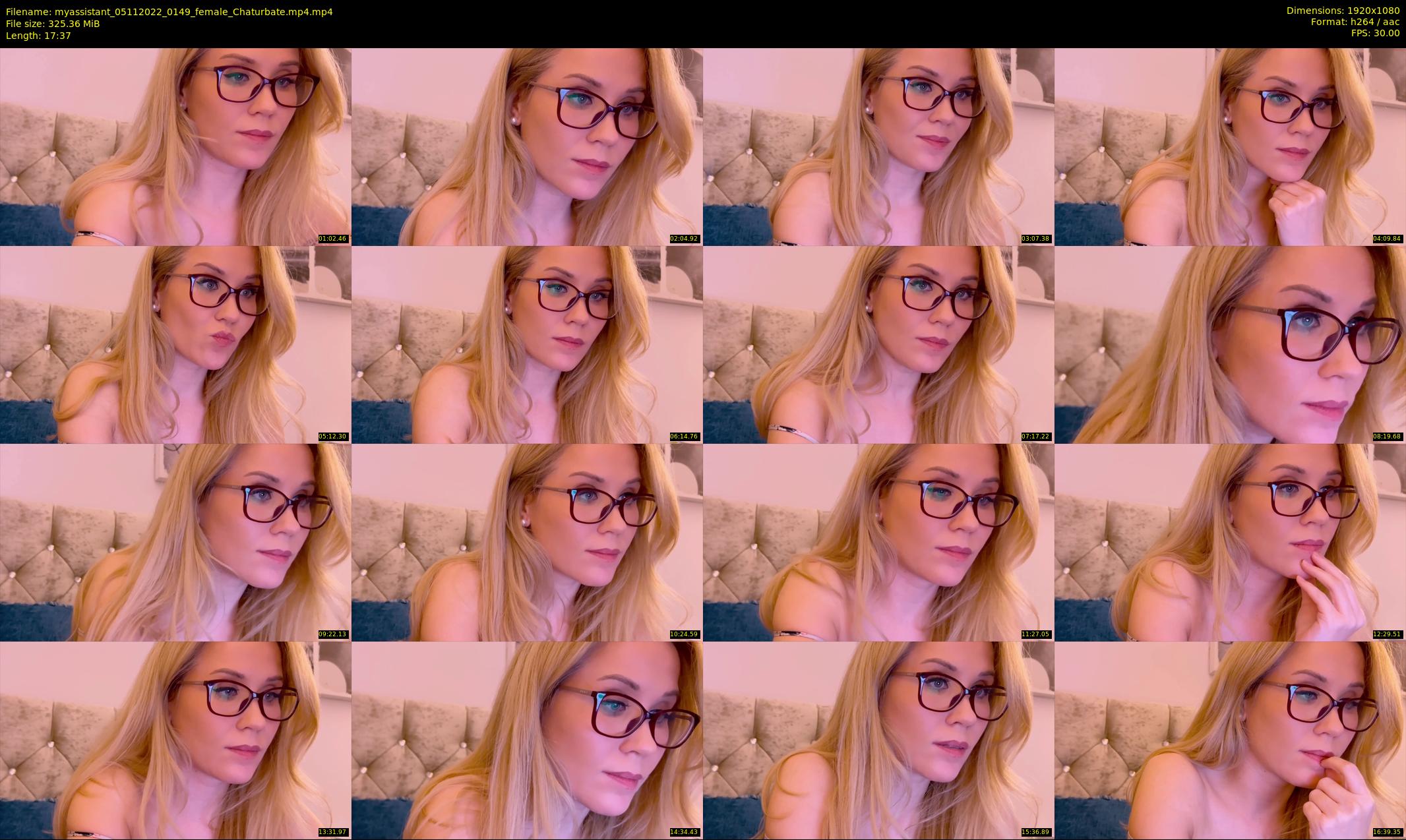 myassistant — 18 minute Chaturbate female cam show recording, 1080p, Nov 5, 2022