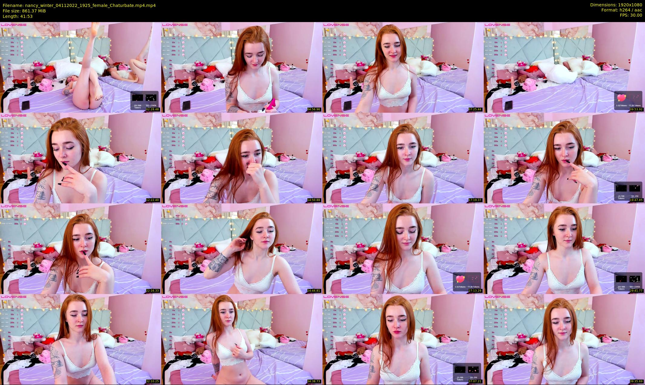 nancy_winter — 42 minute Chaturbate female cam show recording, 1080p, Nov 4, 2022