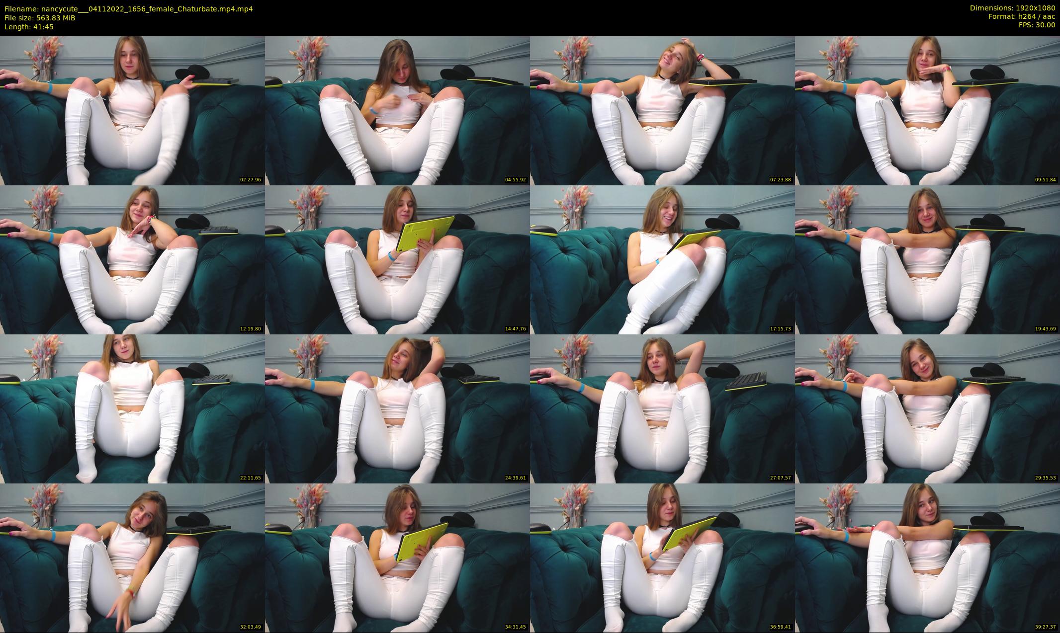nancycute__ — 42 minute Chaturbate female cam show recording, 1080p, Nov 4, 2022