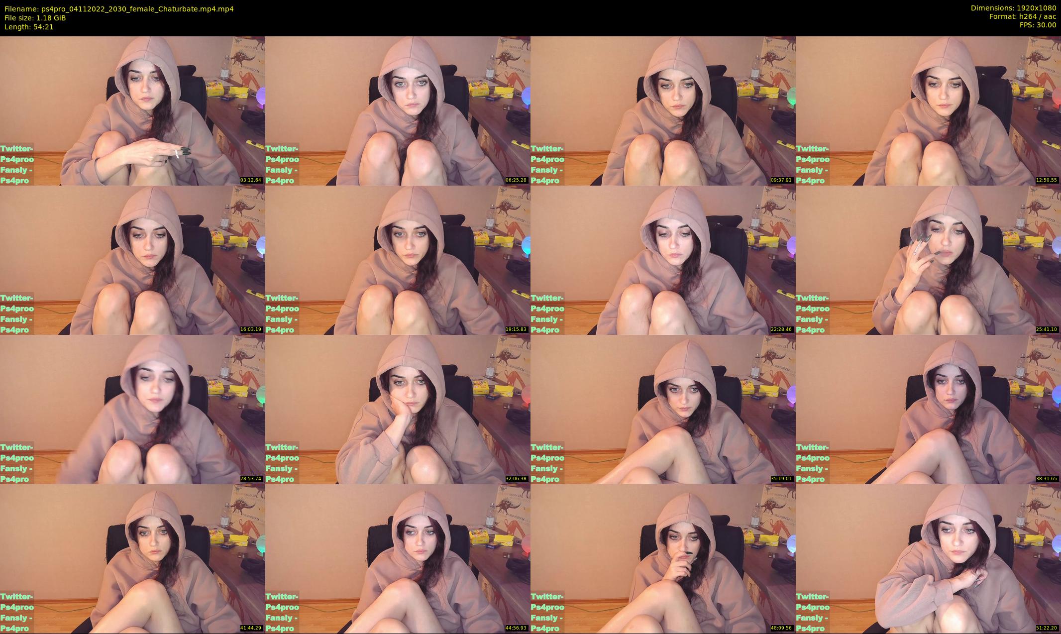 ps4pro — 55 minute Chaturbate female cam show recording, 1080p, Nov 4, 2022
