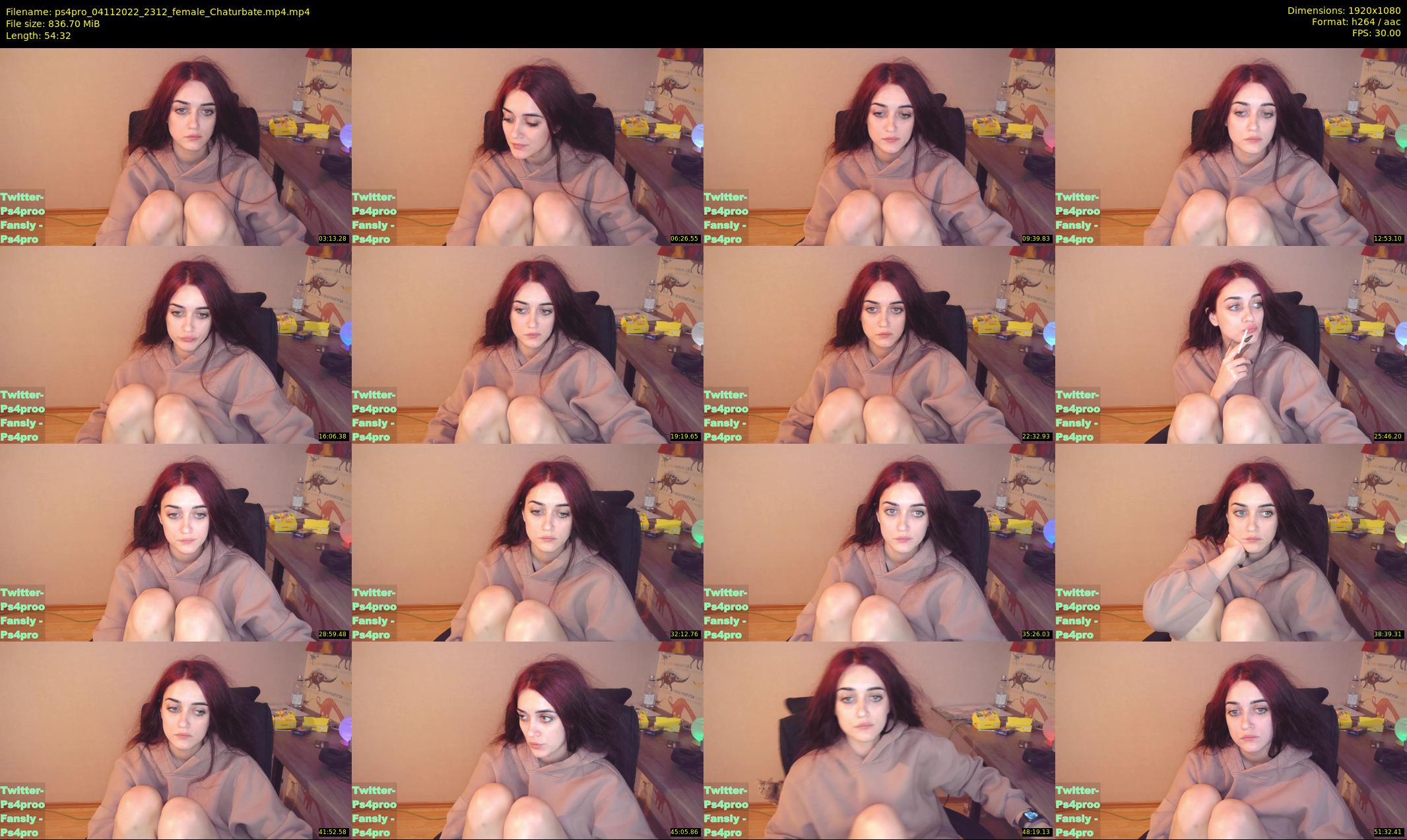 ps4pro — 55 minute Chaturbate female cam show recording, 1080p, Nov 4, 2022