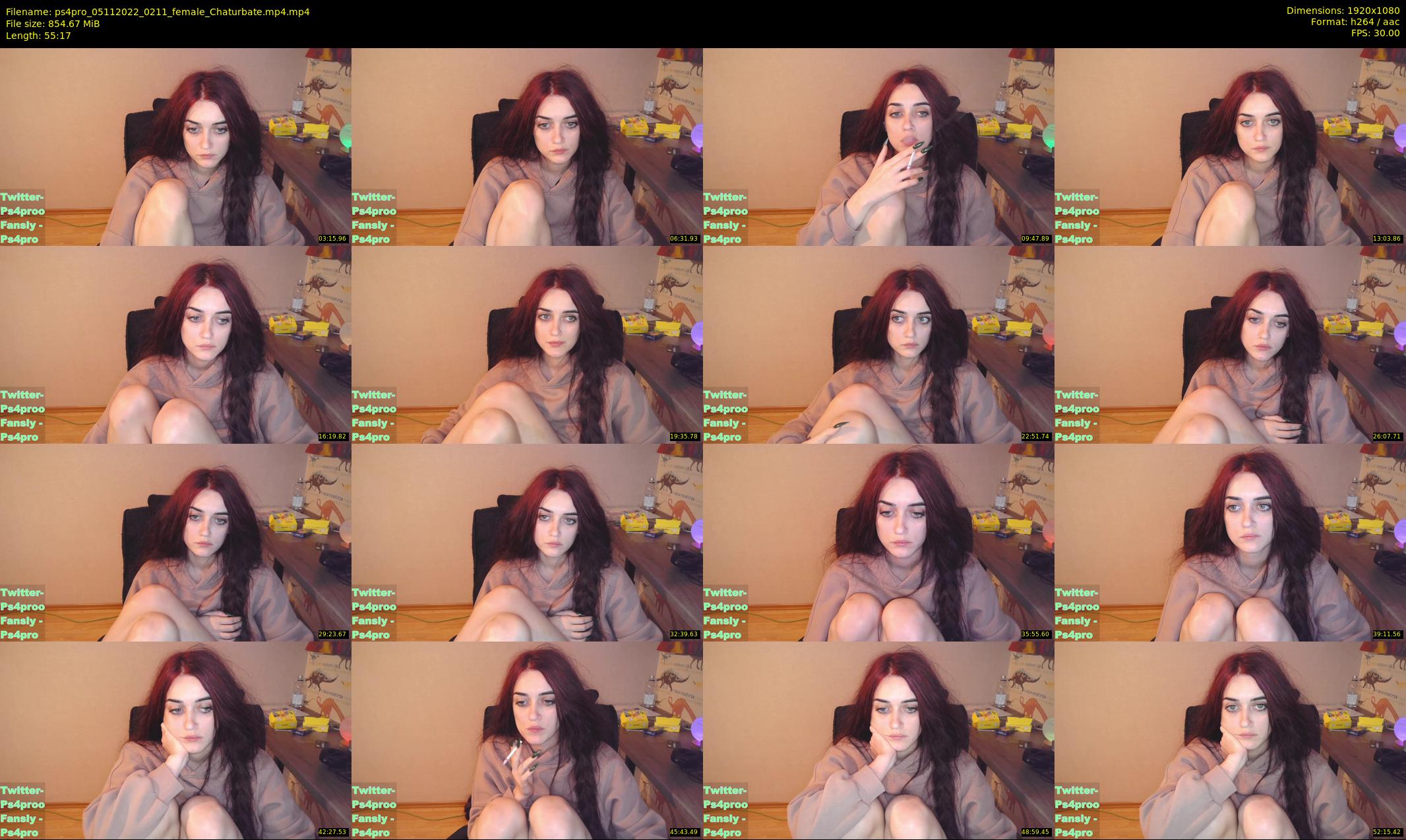 ps4pro — 56 minute Chaturbate female cam show recording, 1080p, Nov 5, 2022