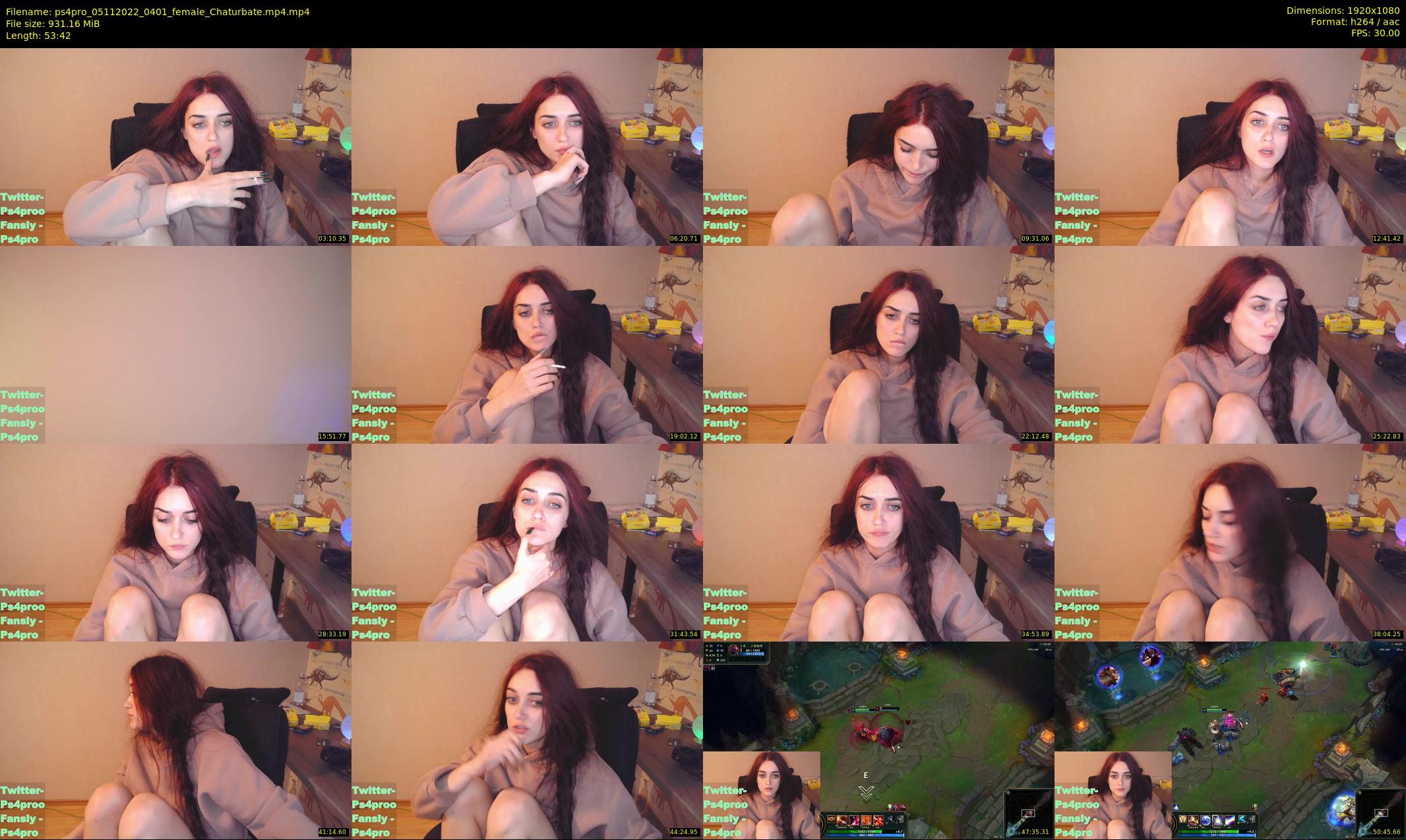 ps4pro — 54 minute Chaturbate female cam show recording, 1080p, Nov 5, 2022