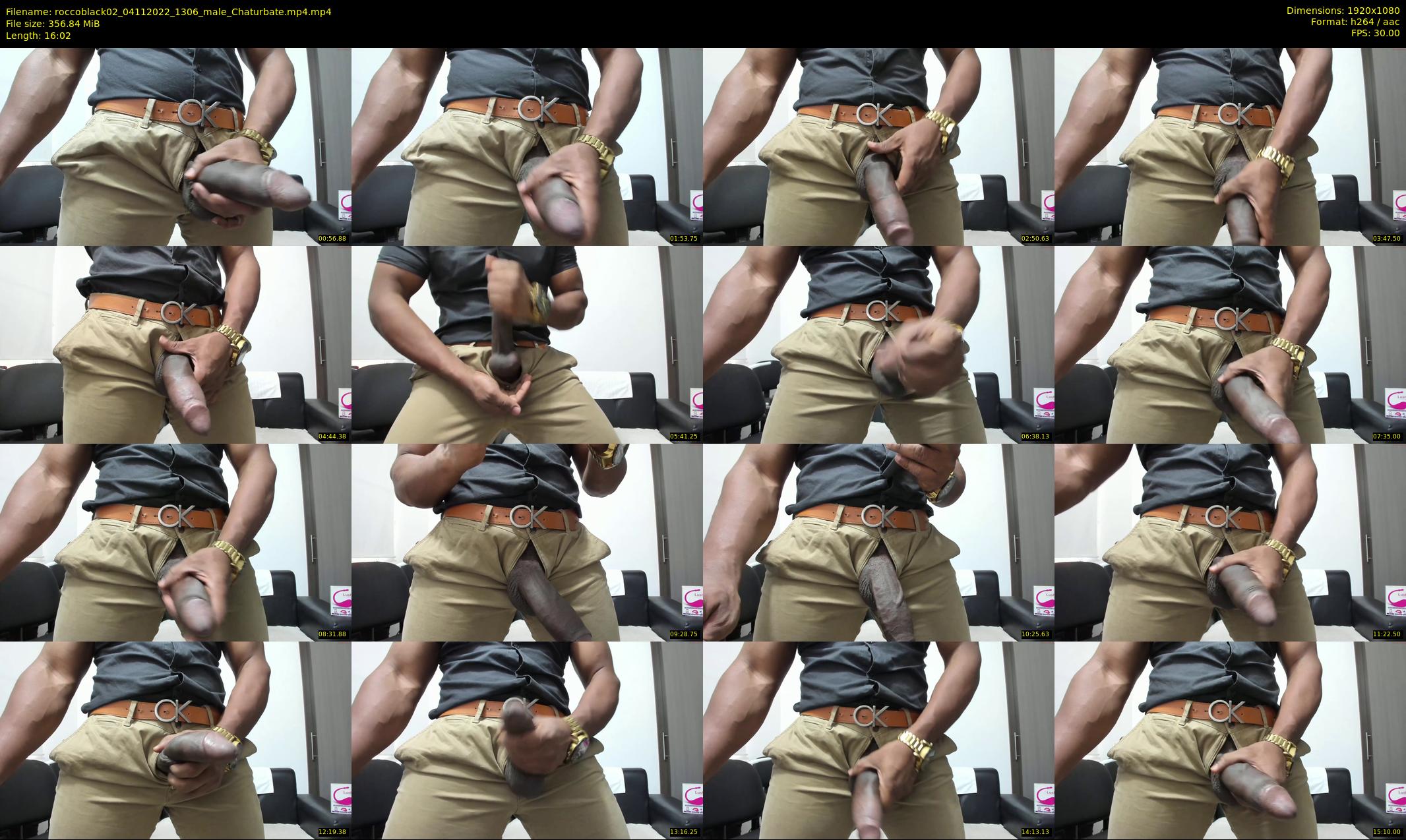 roccoblack02 — 17 minute Chaturbate male cam show recording, 1080p, Nov 4, 2022
