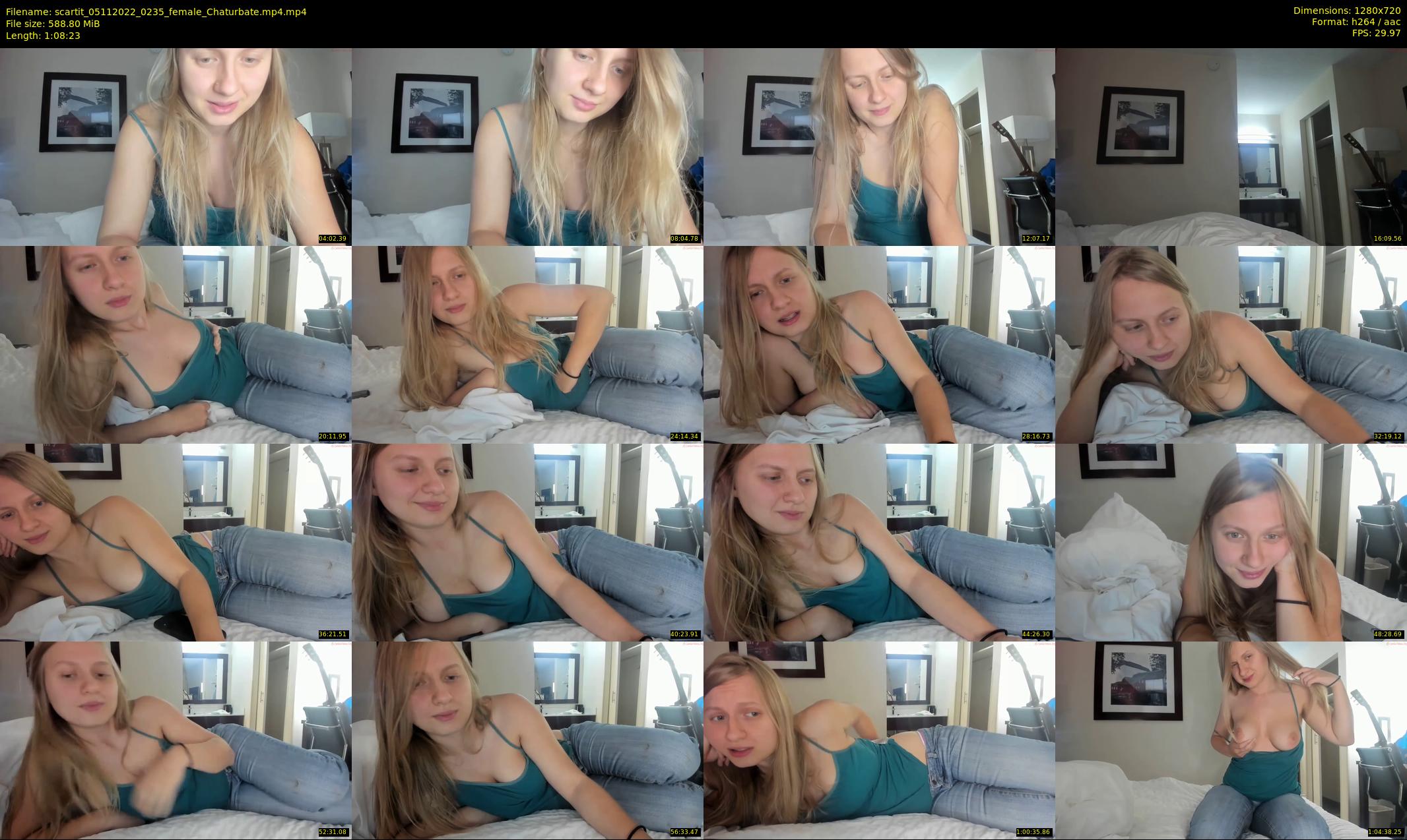 scartit — 69 minute Chaturbate female cam show recording, 720p, Nov 5, 2022