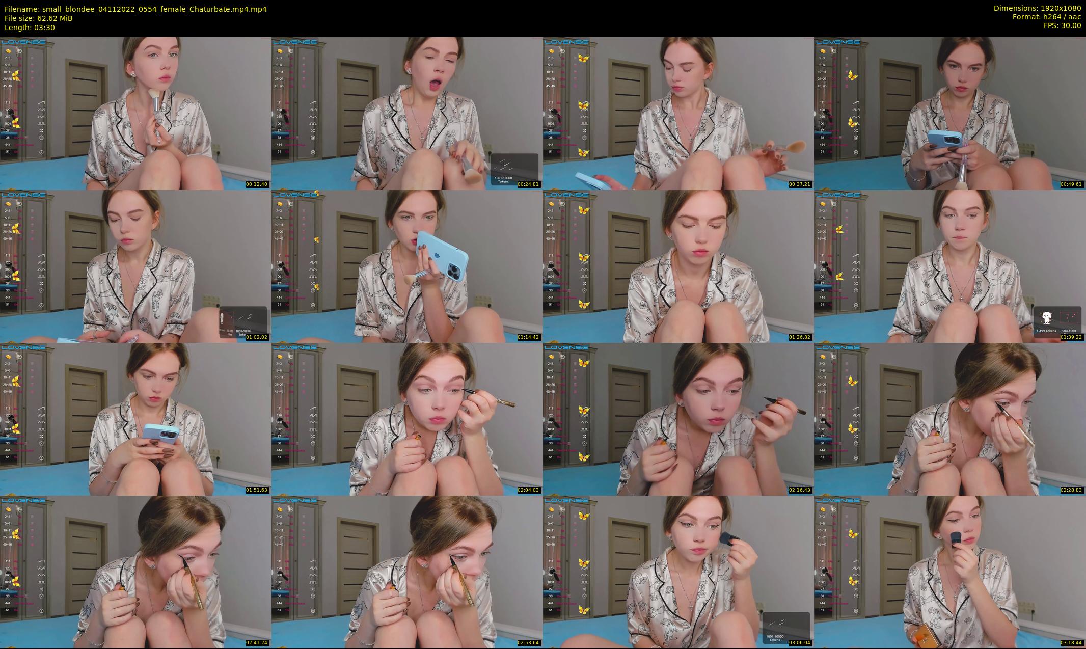 small_blondee — 4 minute Chaturbate female cam show recording, 1080p, Nov 4, 2022
