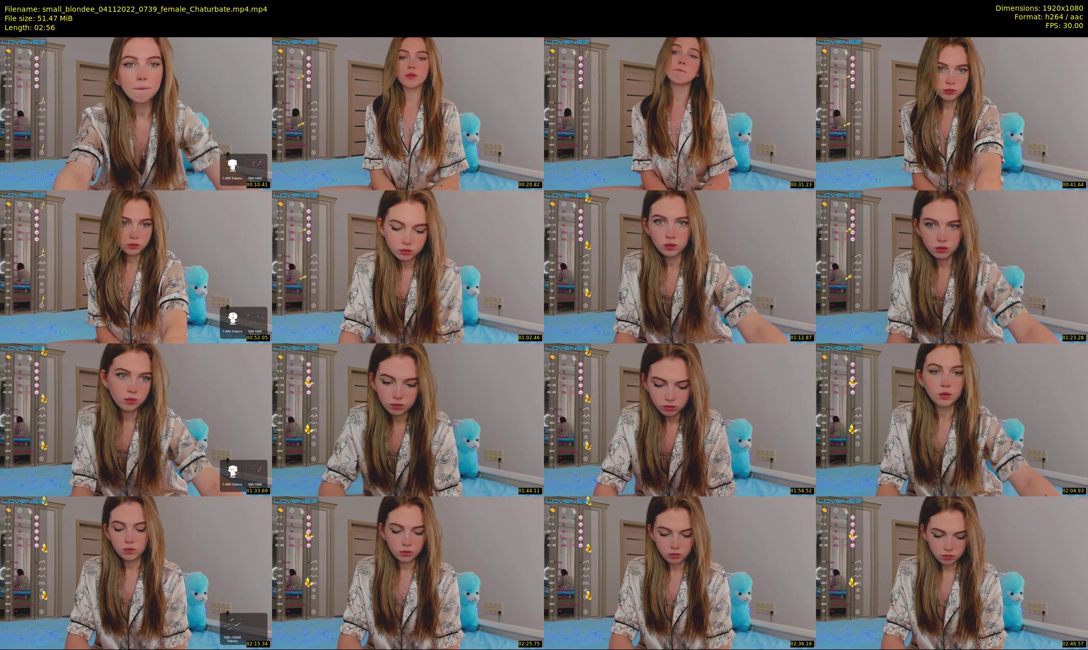 small_blondee — 3 minute Chaturbate female cam show recording, 1080p, Nov 4, 2022
