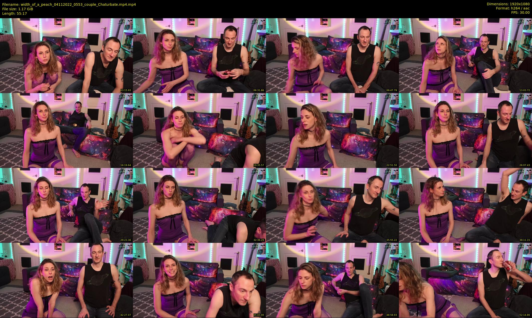 width_of_a_peach — 56 minute Chaturbate couple cam show recording, 1080p, Nov 4, 2022