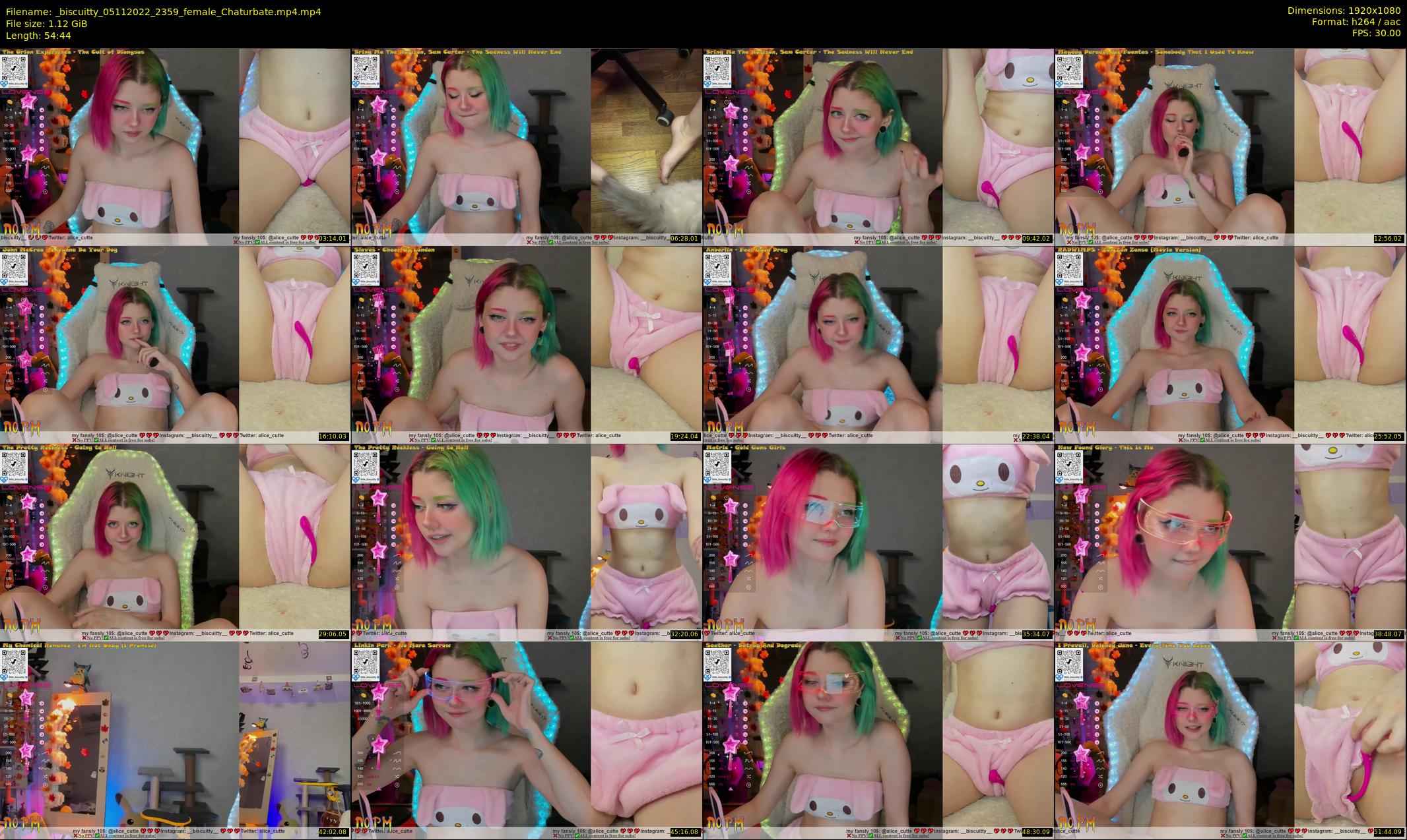 _biscuitty — 55 minute Chaturbate female cam show recording, 1080p, Nov 5, 2022
