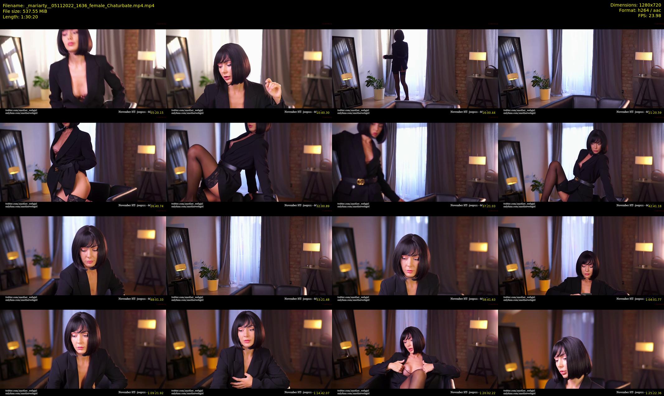 _mariarty_ — 91 minute Chaturbate female cam show recording, 720p, Nov 5, 2022