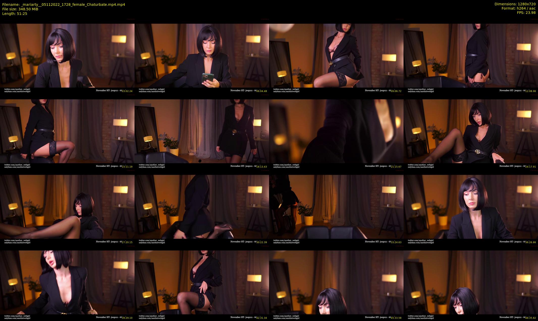 _mariarty_ — 52 minute Chaturbate female cam show recording, 720p, Nov 5, 2022