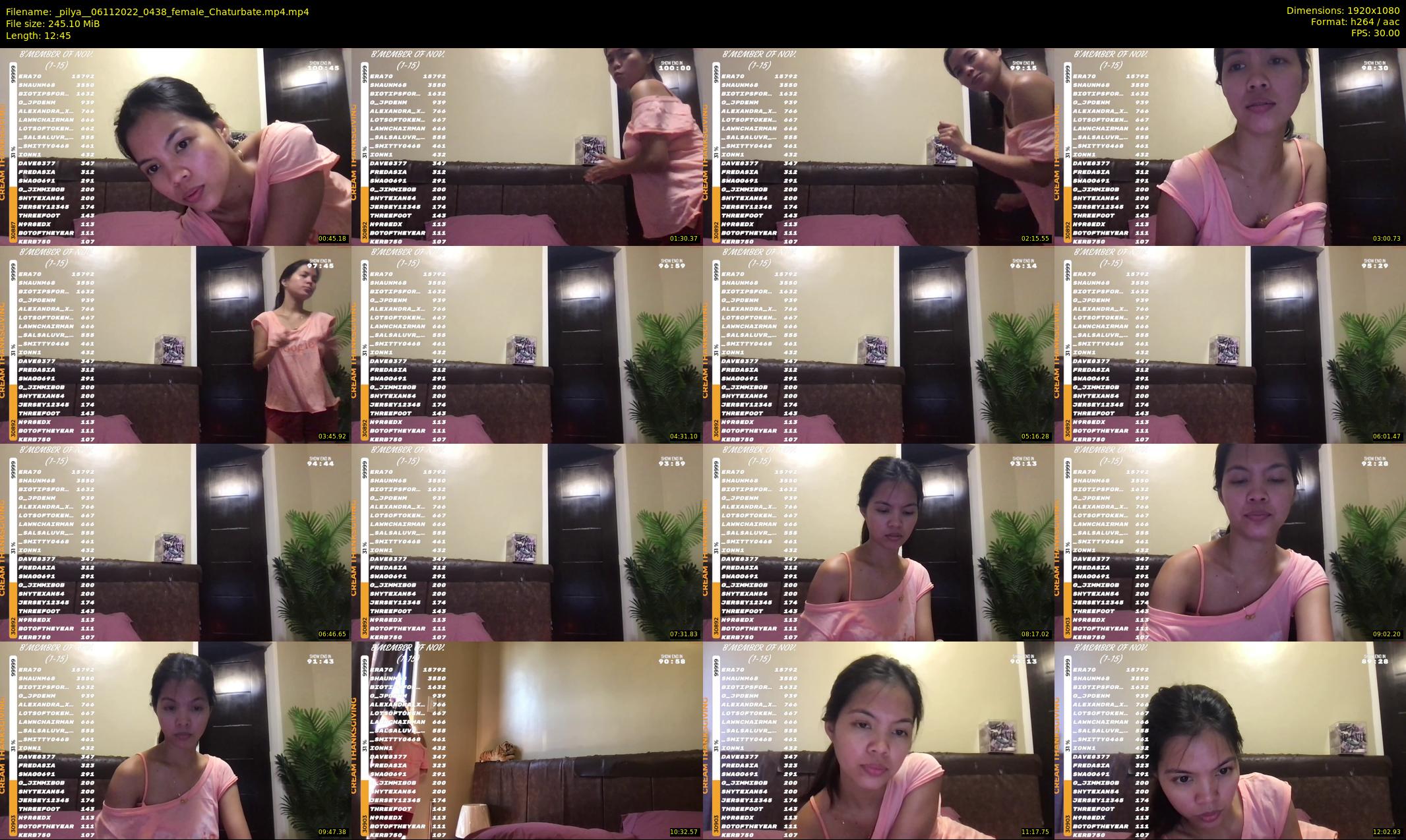 _pilya_ — 13 minute Chaturbate female cam show recording, 1080p, Nov 6, 2022