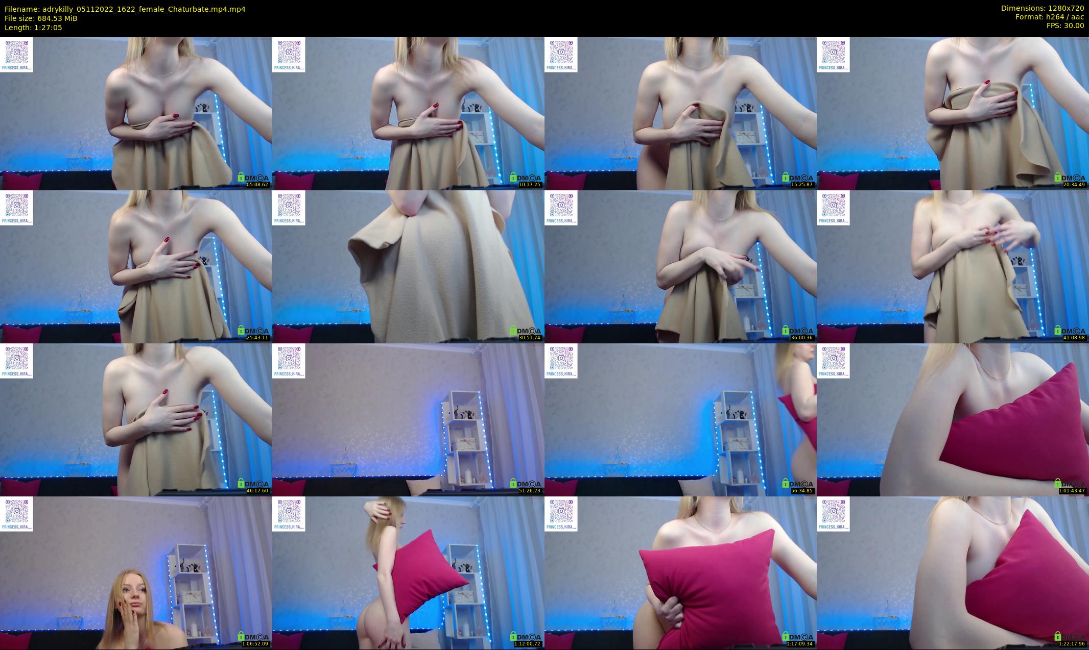 adrykilly — 88 minute Chaturbate female cam show recording, 720p, Nov 5, 2022
