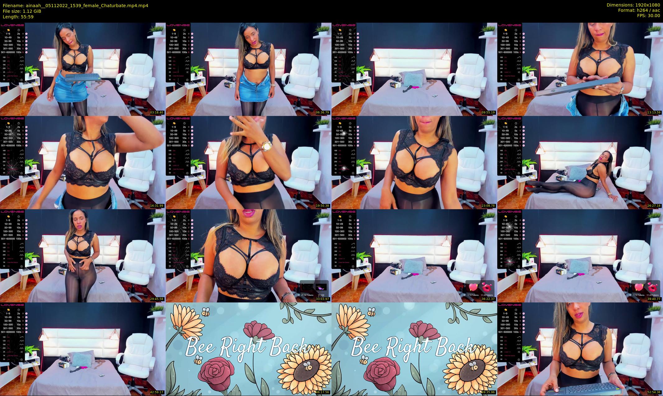 ainaah_ — 56 minute Chaturbate female cam show recording, 1080p, Nov 5, 2022