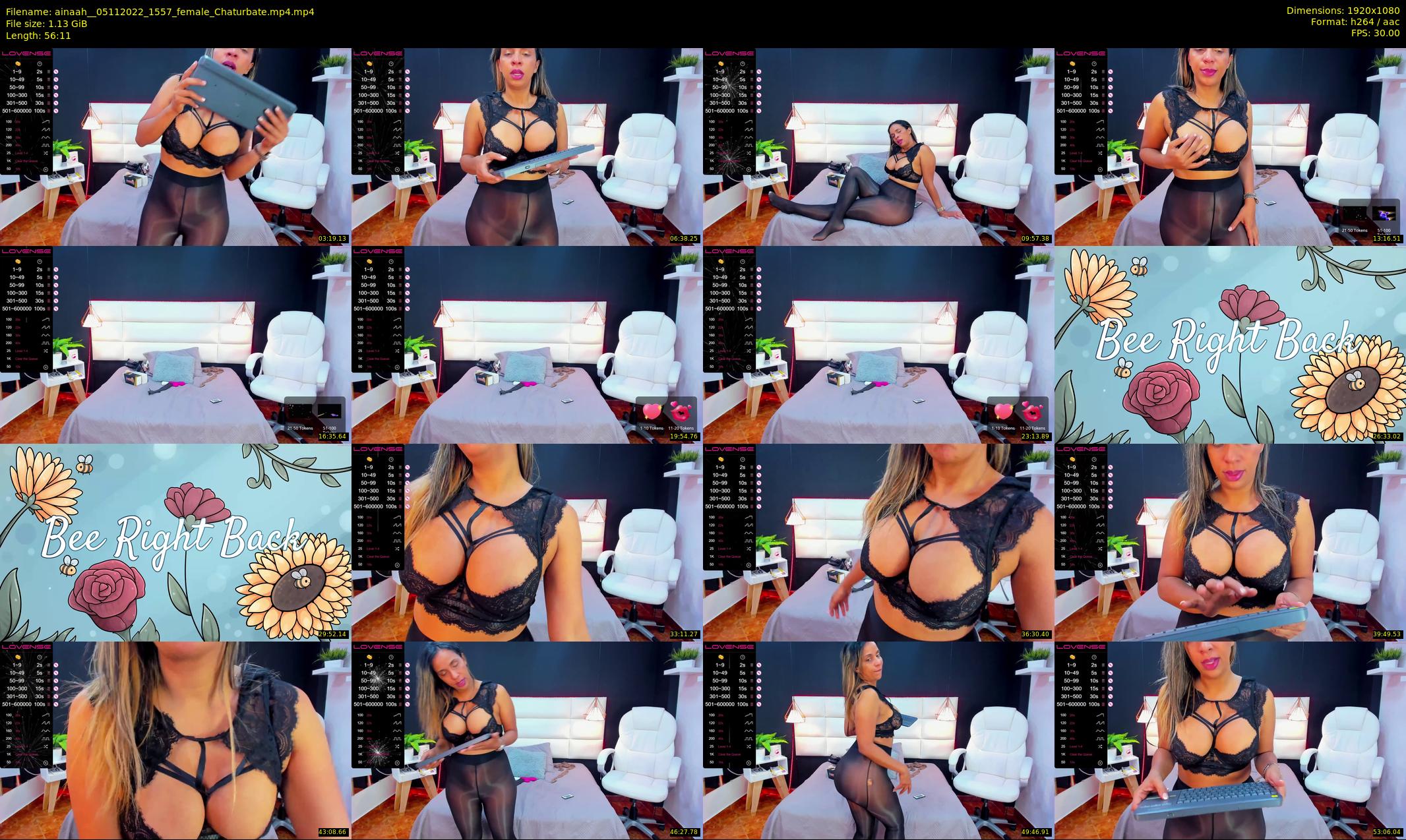 ainaah_ — 57 minute Chaturbate female cam show recording, 1080p, Nov 5, 2022