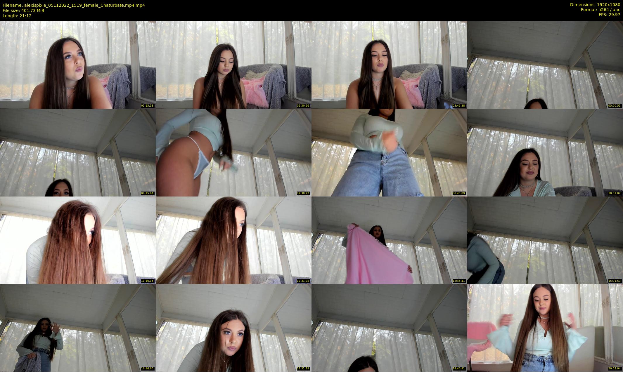 alexispixie — 22 minute Chaturbate female cam show recording, 1080p, Nov 5, 2022