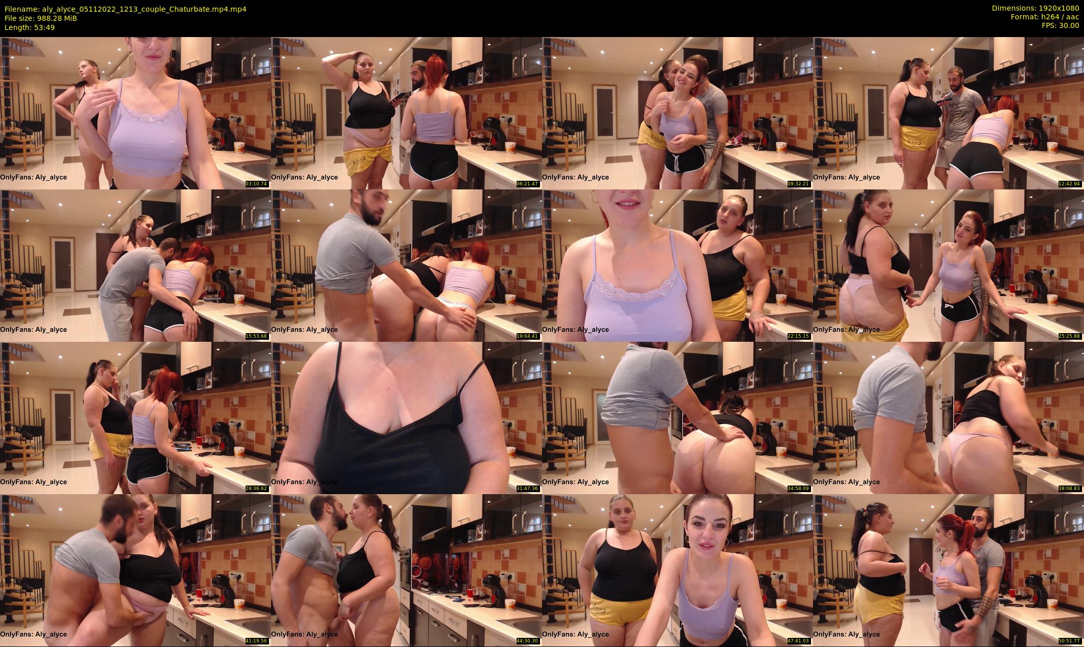 aly_alyce — 54 minute Chaturbate female cam show recording, 1080p, Nov 5, 2022