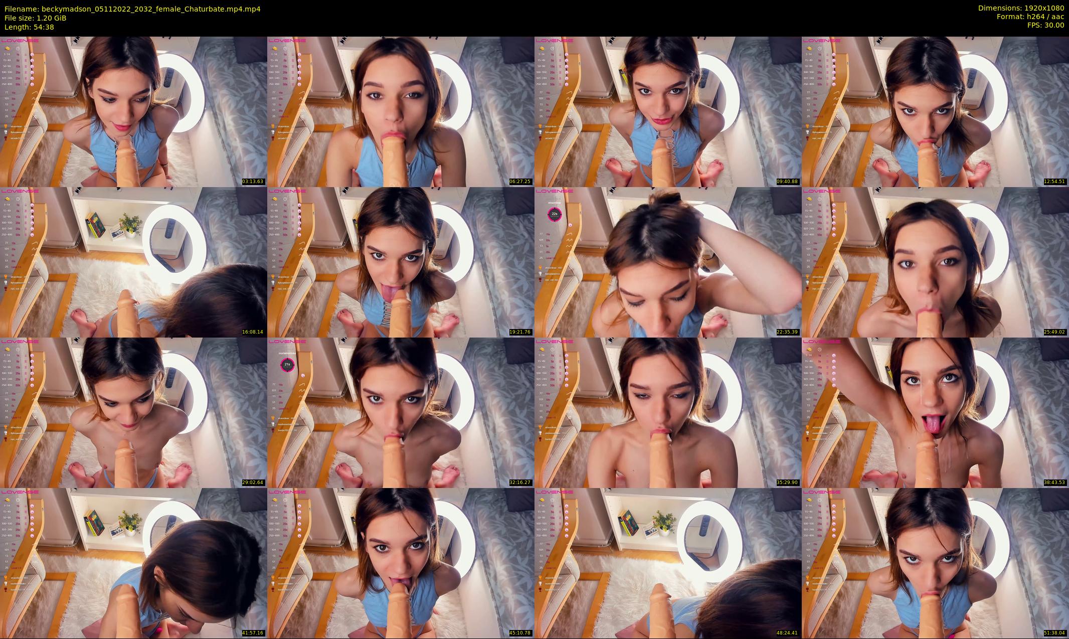 beckymadson — 55 minute Chaturbate female cam show recording, 1080p, Nov 5, 2022