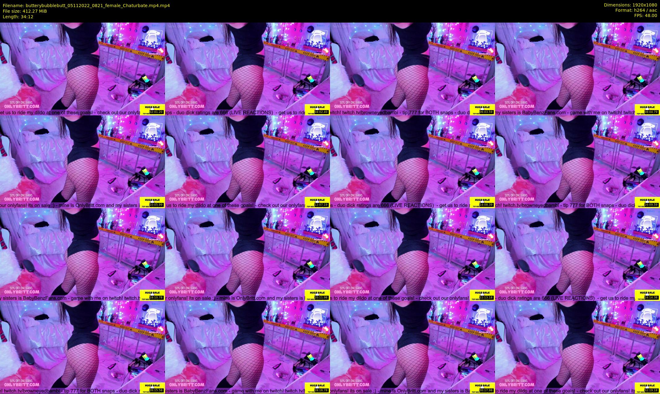 butterybubblebutt — 35 minute Chaturbate couple cam show recording, 1080p, Nov 5, 2022