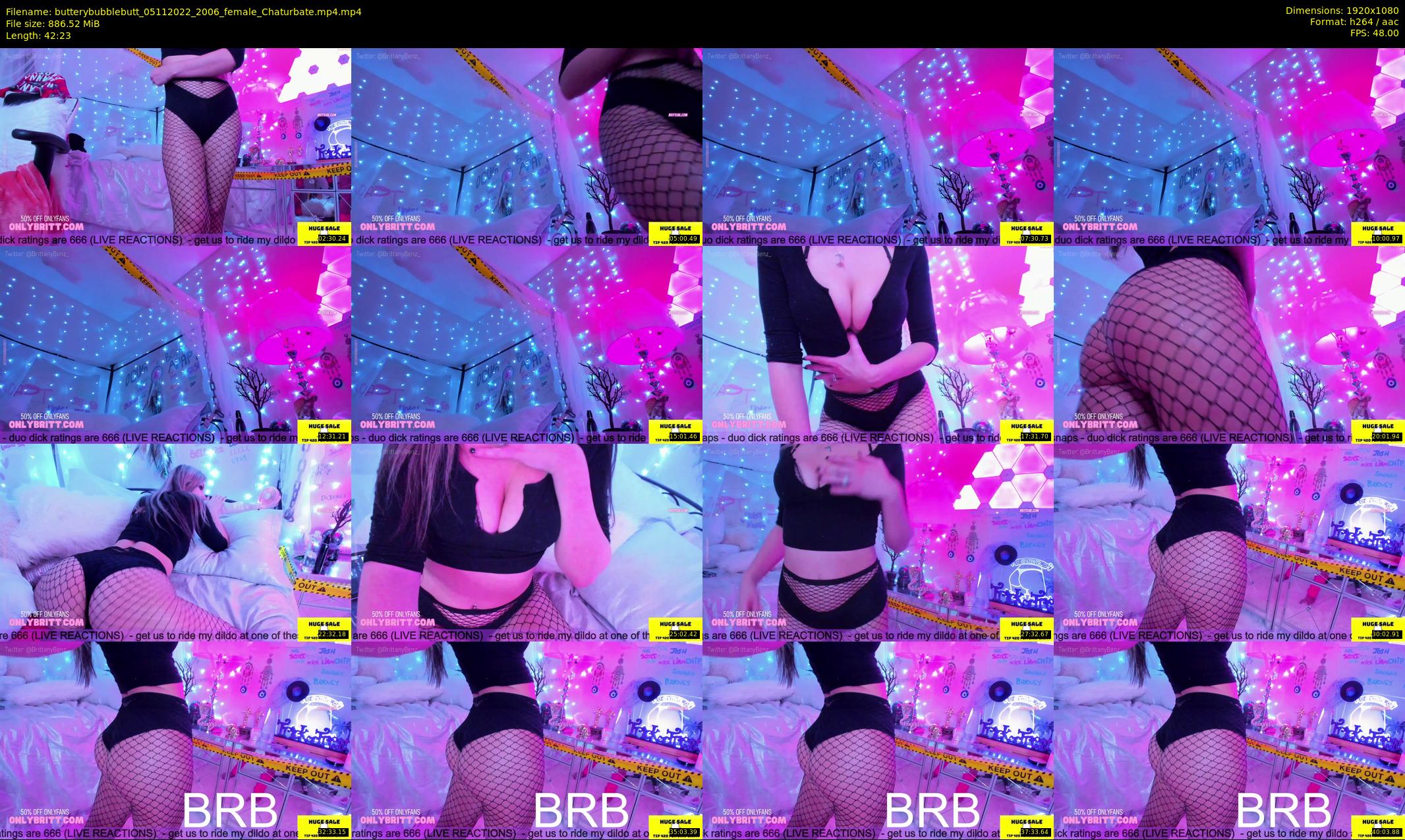 butterybubblebutt — 43 minute Chaturbate couple cam show recording, 1080p, Nov 5, 2022