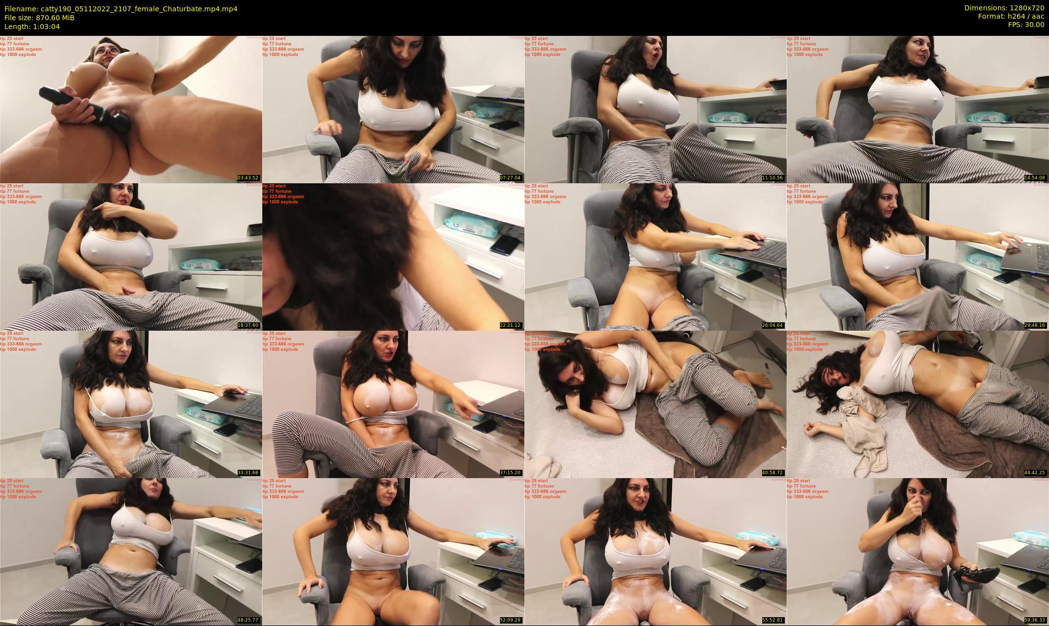 catty190 — 64 minute Chaturbate female cam show recording, 720p, Nov 5, 2022