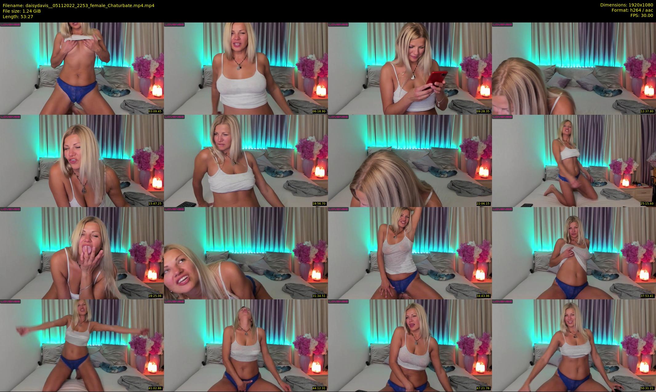 daisydavis_ — 54 minute Chaturbate female cam show recording, 1080p, Nov 5, 2022