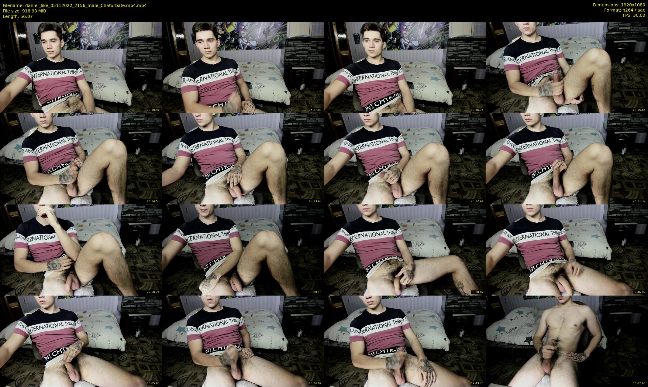 daniel_like — 57 minute Chaturbate male cam show recording, 1080p, Nov 5, 2022
