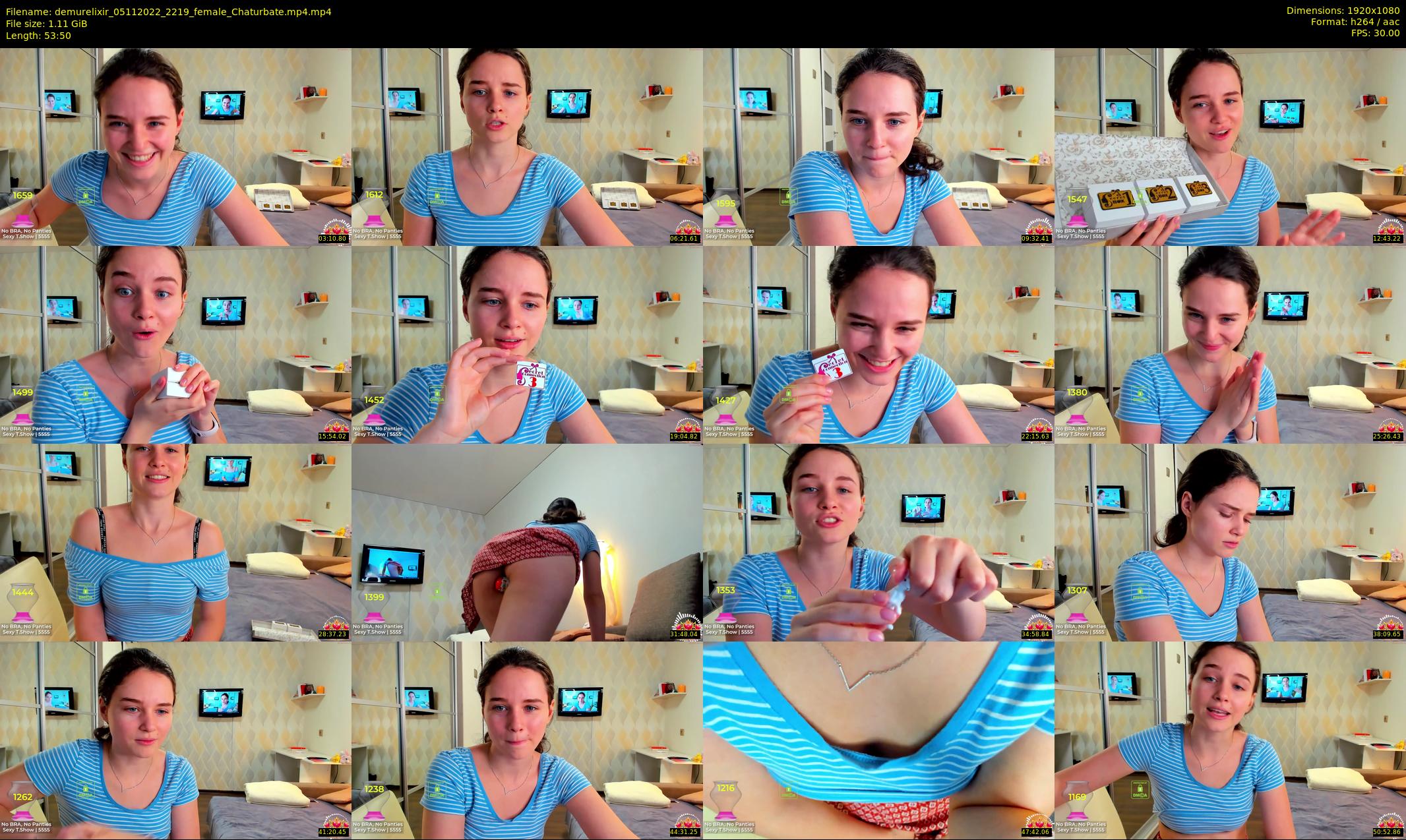 demurelixir — 54 minute Chaturbate female cam show recording, 1080p, Nov 5, 2022