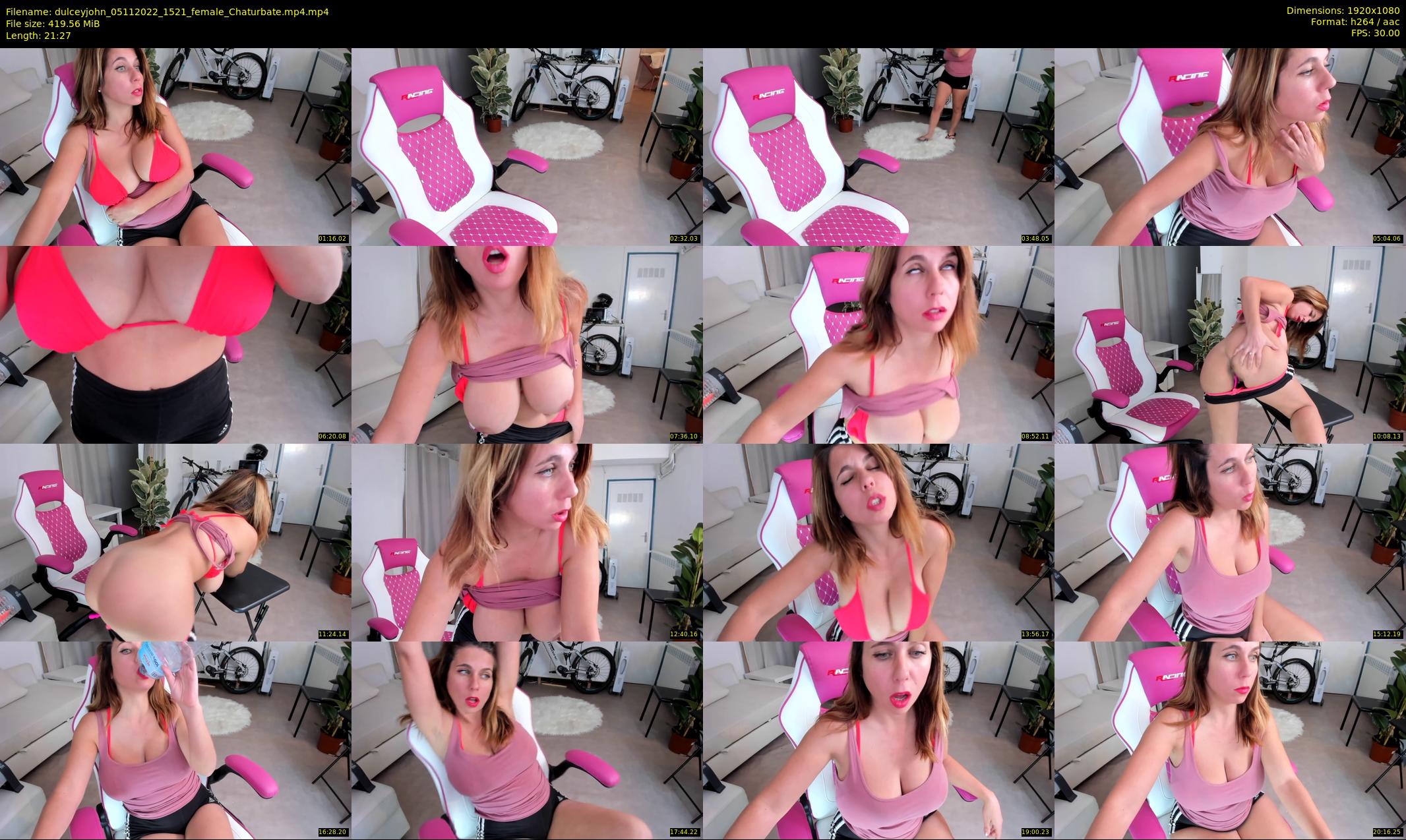 dulceyjohn — 22 minute Chaturbate female cam show recording, 1080p, Nov 5, 2022