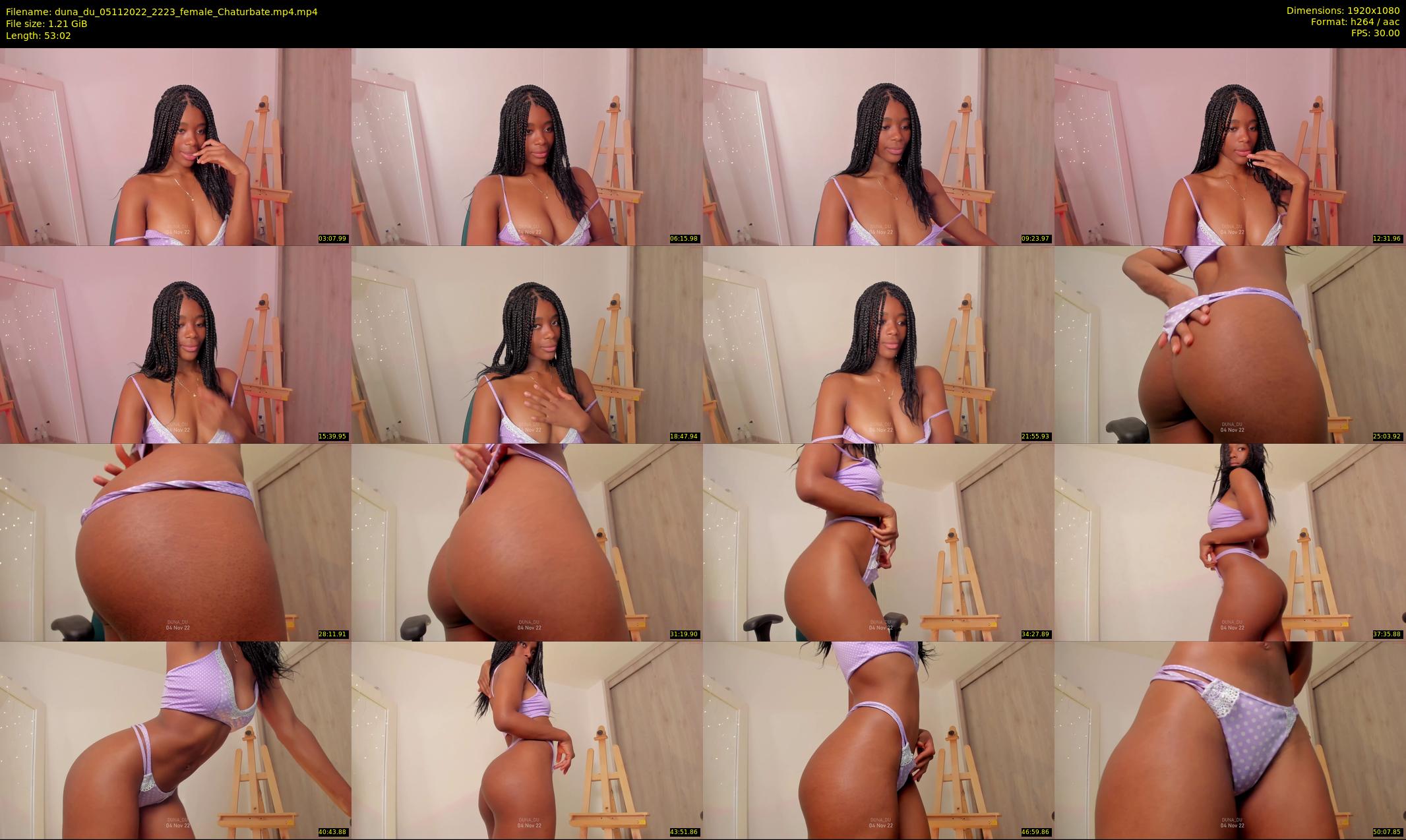 duna_du — 54 minute Chaturbate female cam show recording, 1080p, Nov 5, 2022