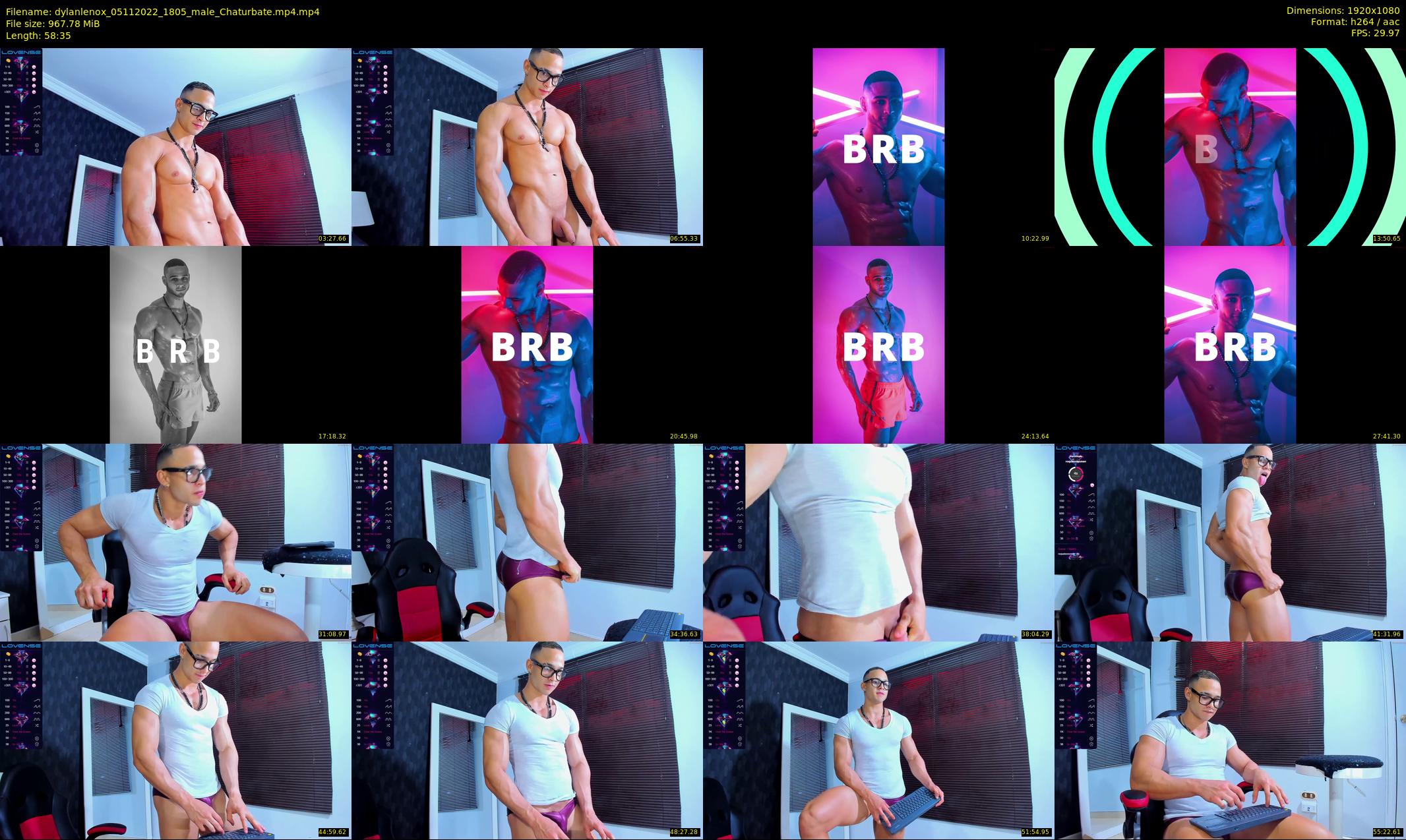 dylanlenox — 59 minute Chaturbate male cam show recording, 1080p, Nov 5, 2022