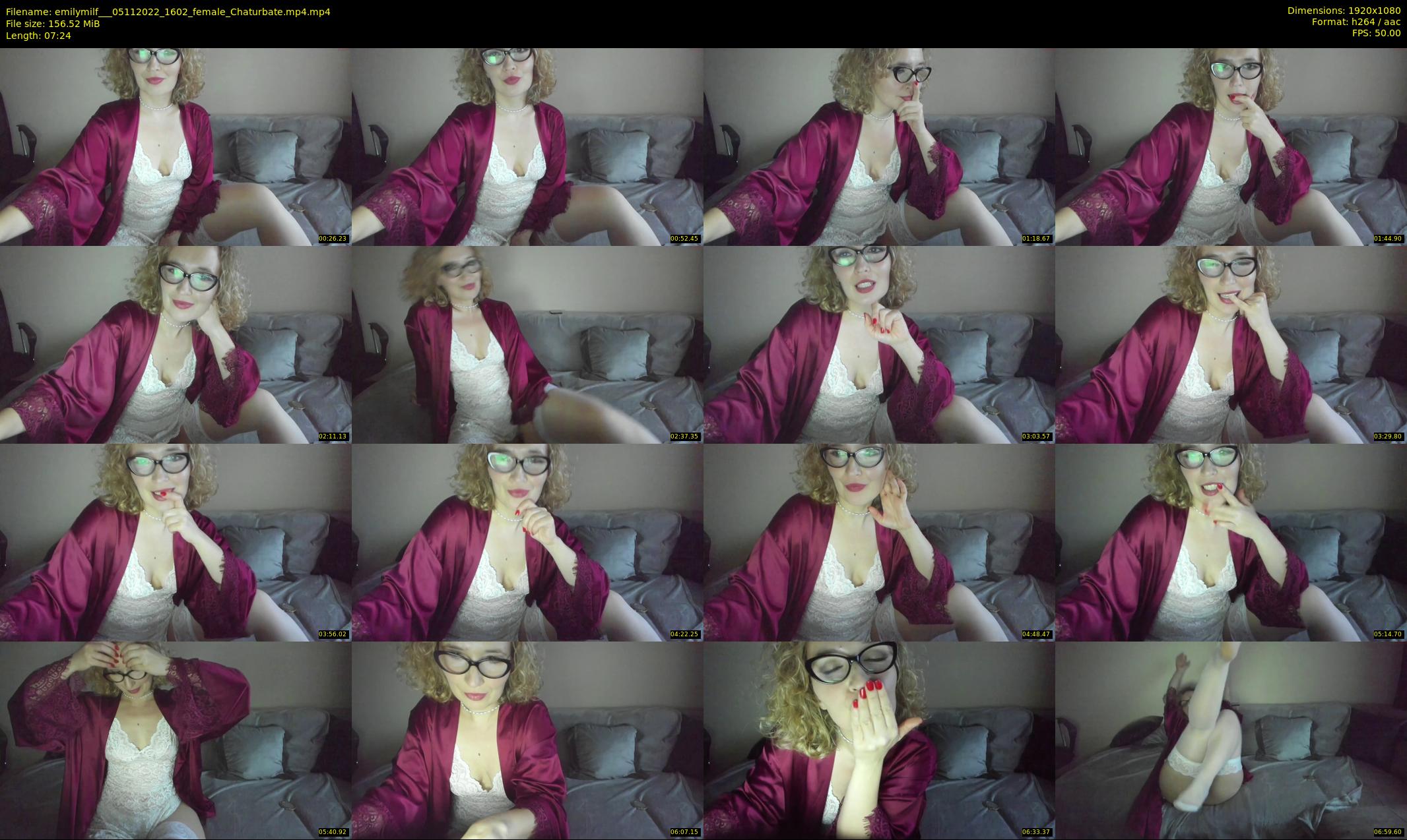 emilymilf__ — 8 minute Chaturbate female cam show recording, 1080p, Nov 5, 2022