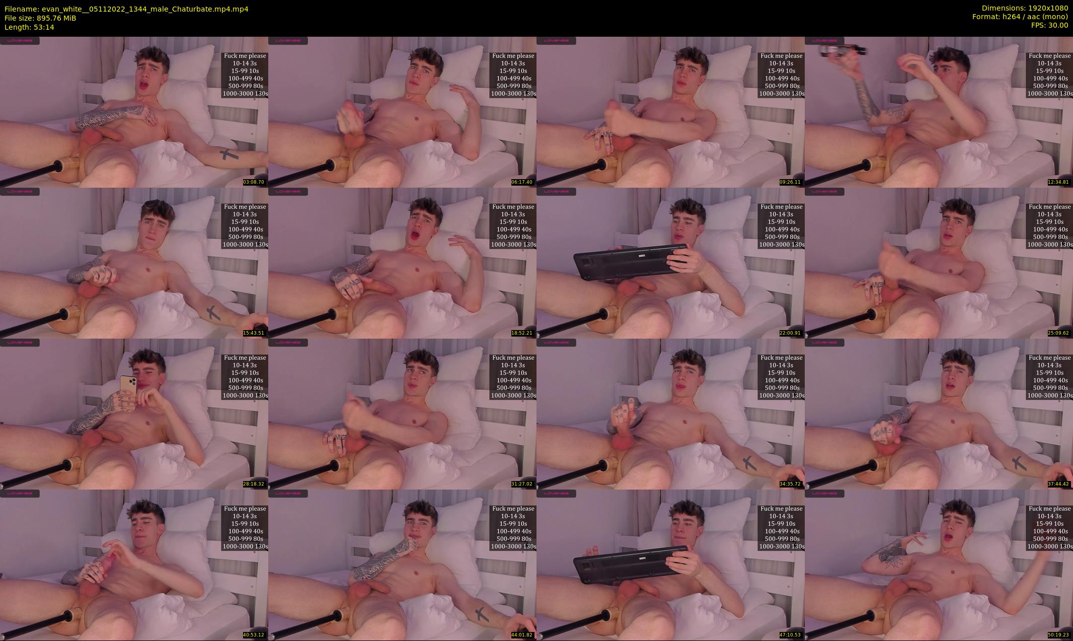 evan_white_ — 54 minute Chaturbate male cam show recording, 1080p, Nov 5, 2022