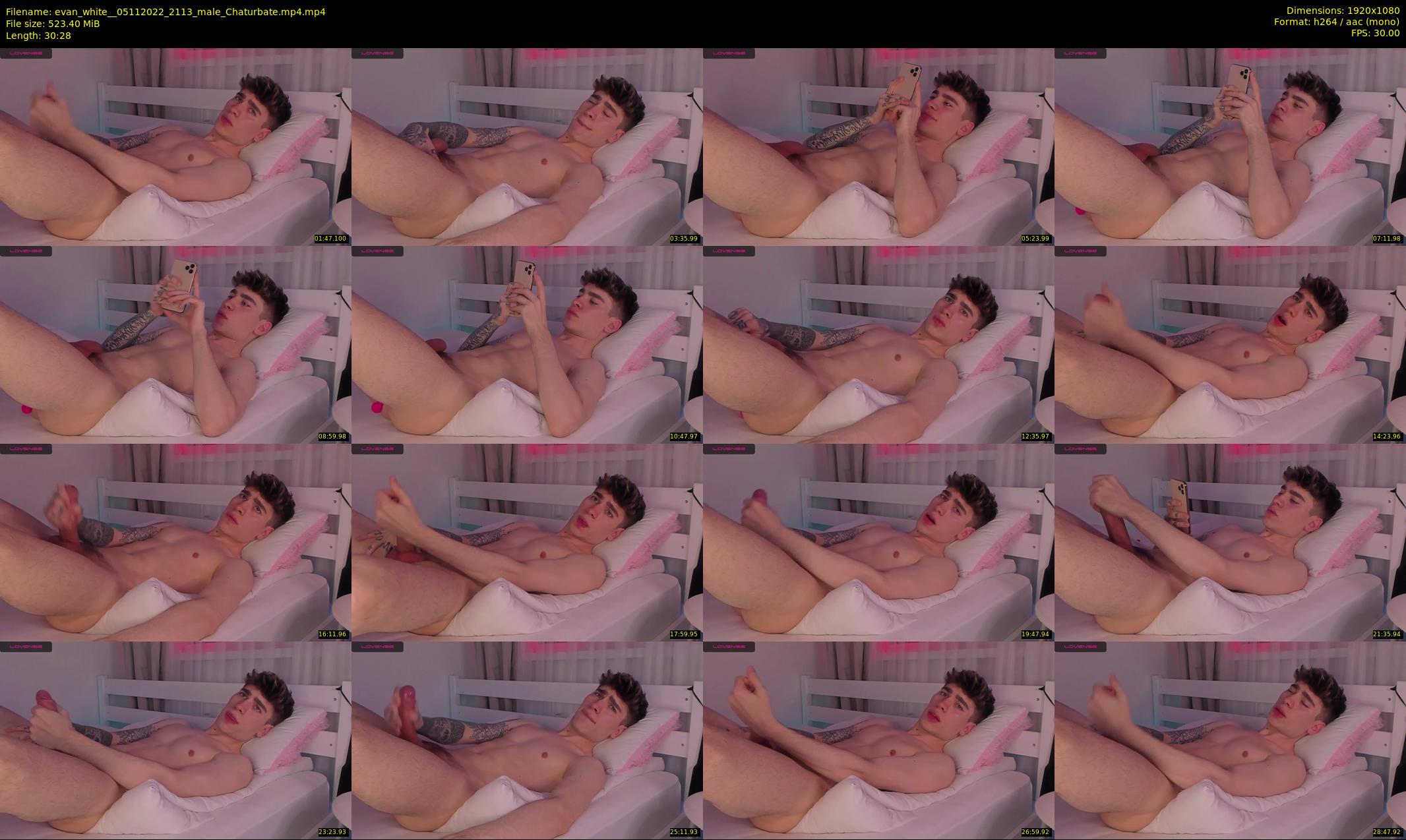 evan_white_ — 31 minute Chaturbate male cam show recording, 1080p, Nov 5, 2022