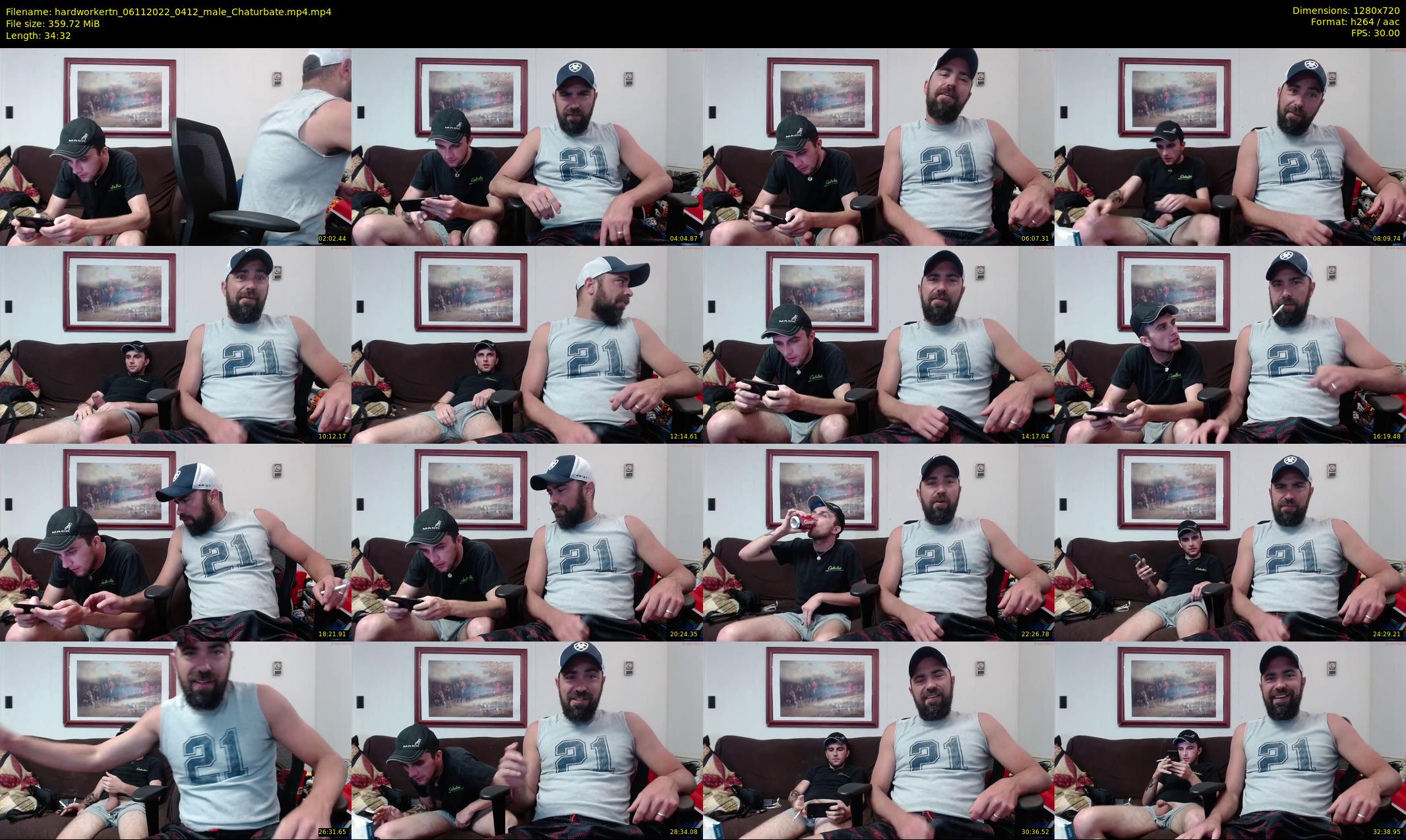 hardworkertn — 35 minute Chaturbate male cam show recording, 720p, Nov 6, 2022