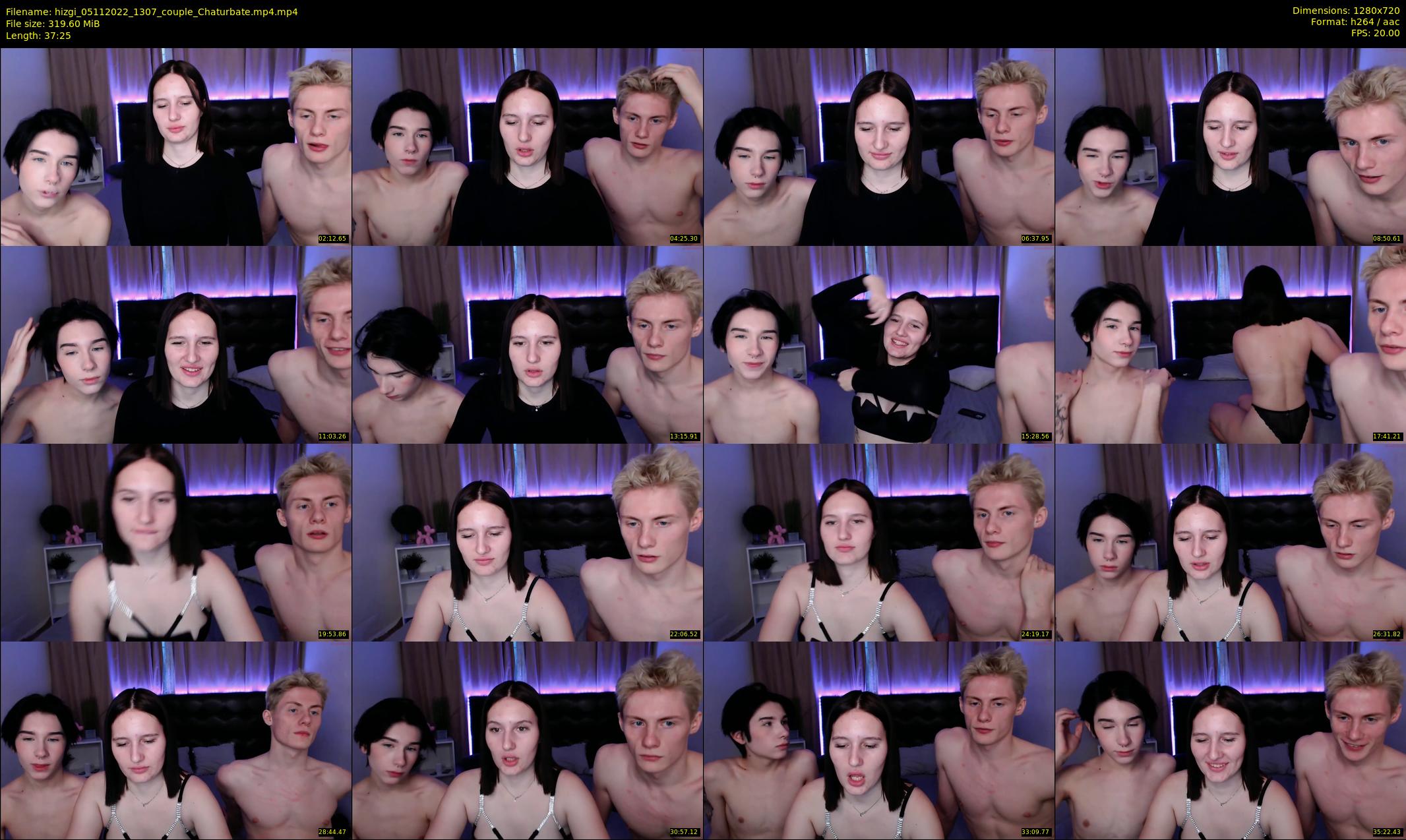 hizgi — 38 minute Chaturbate couple cam show recording, 720p, Nov 5, 2022