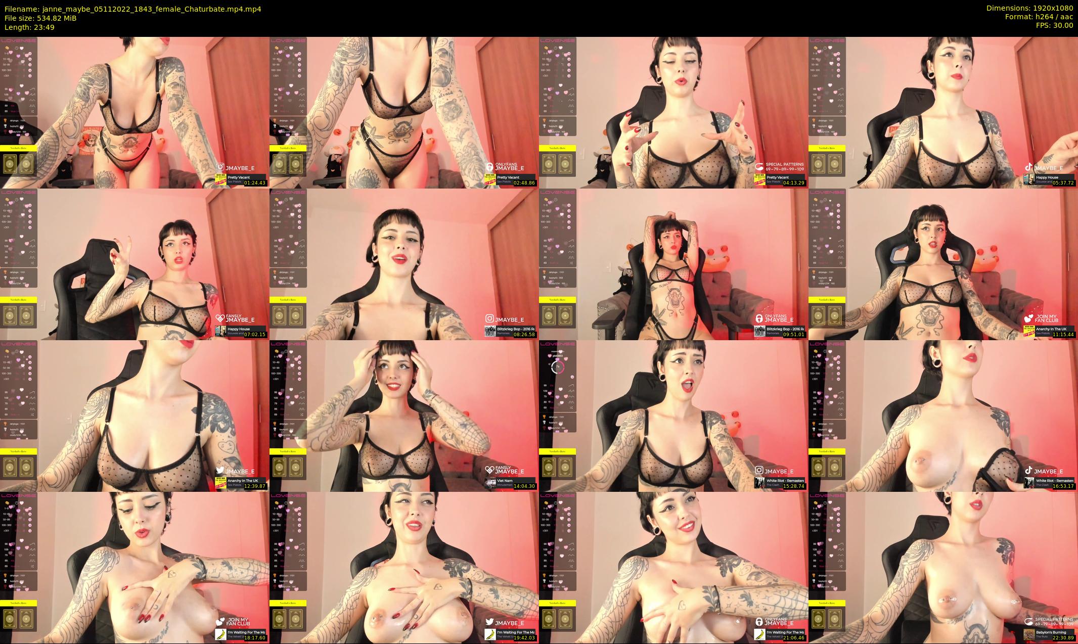 janne_maybe — 24 minute Chaturbate female cam show recording, 1080p, Nov 5, 2022