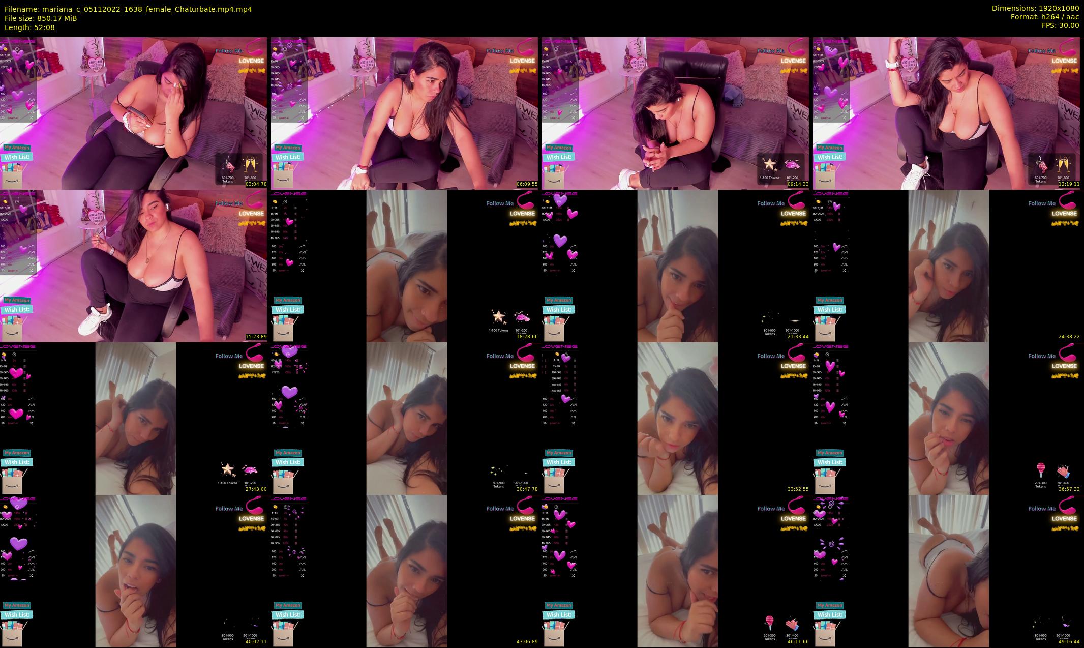 mariana_c — 53 minute Chaturbate female cam show recording, 1080p, Nov 5, 2022