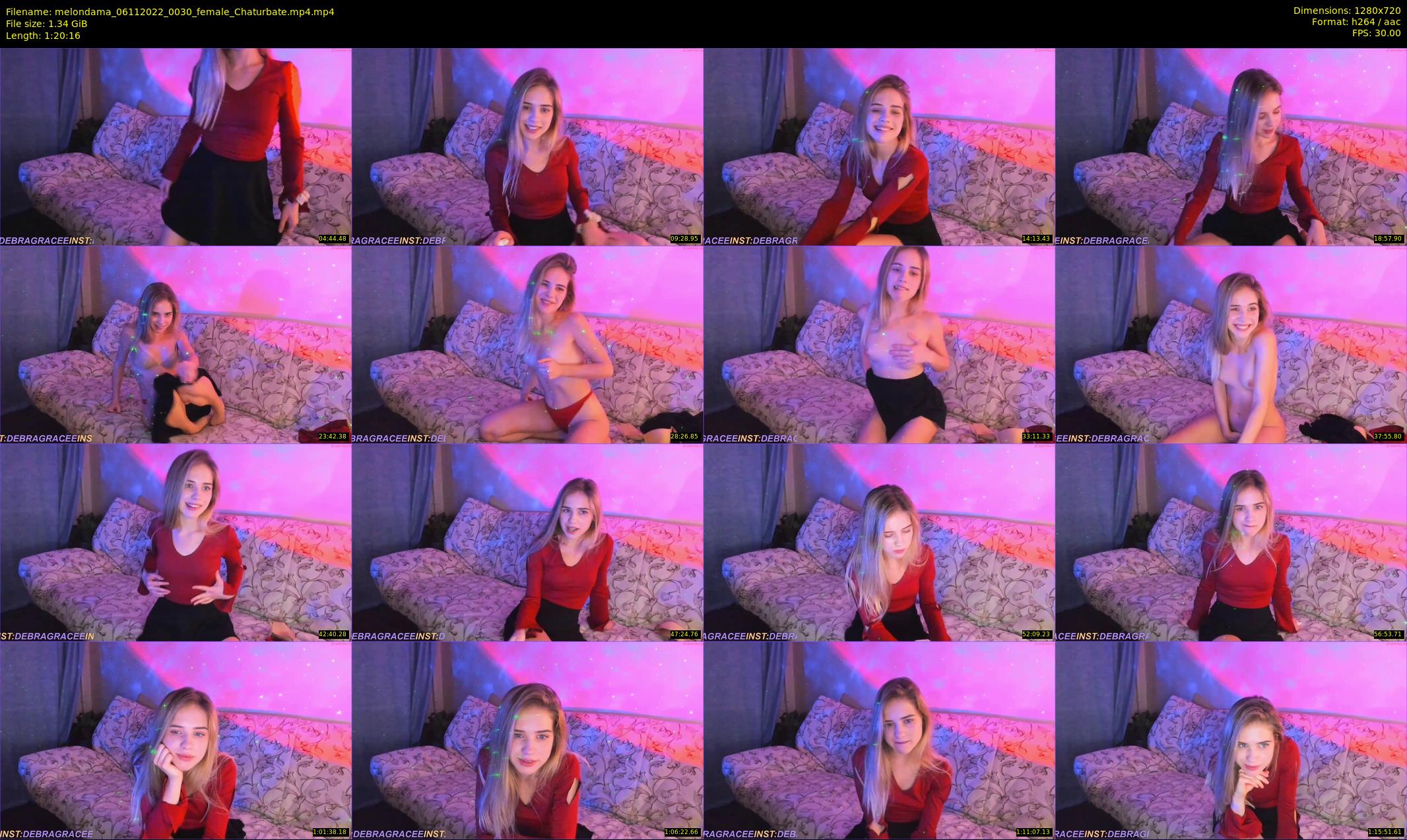 melondama — 81 minute Chaturbate female cam show recording, 720p, Nov 6, 2022