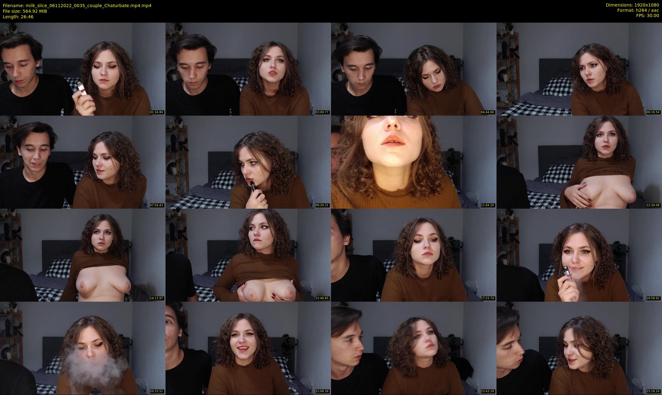 milk_slice — 27 minute Chaturbate couple cam show recording, 1080p, Nov 6, 2022