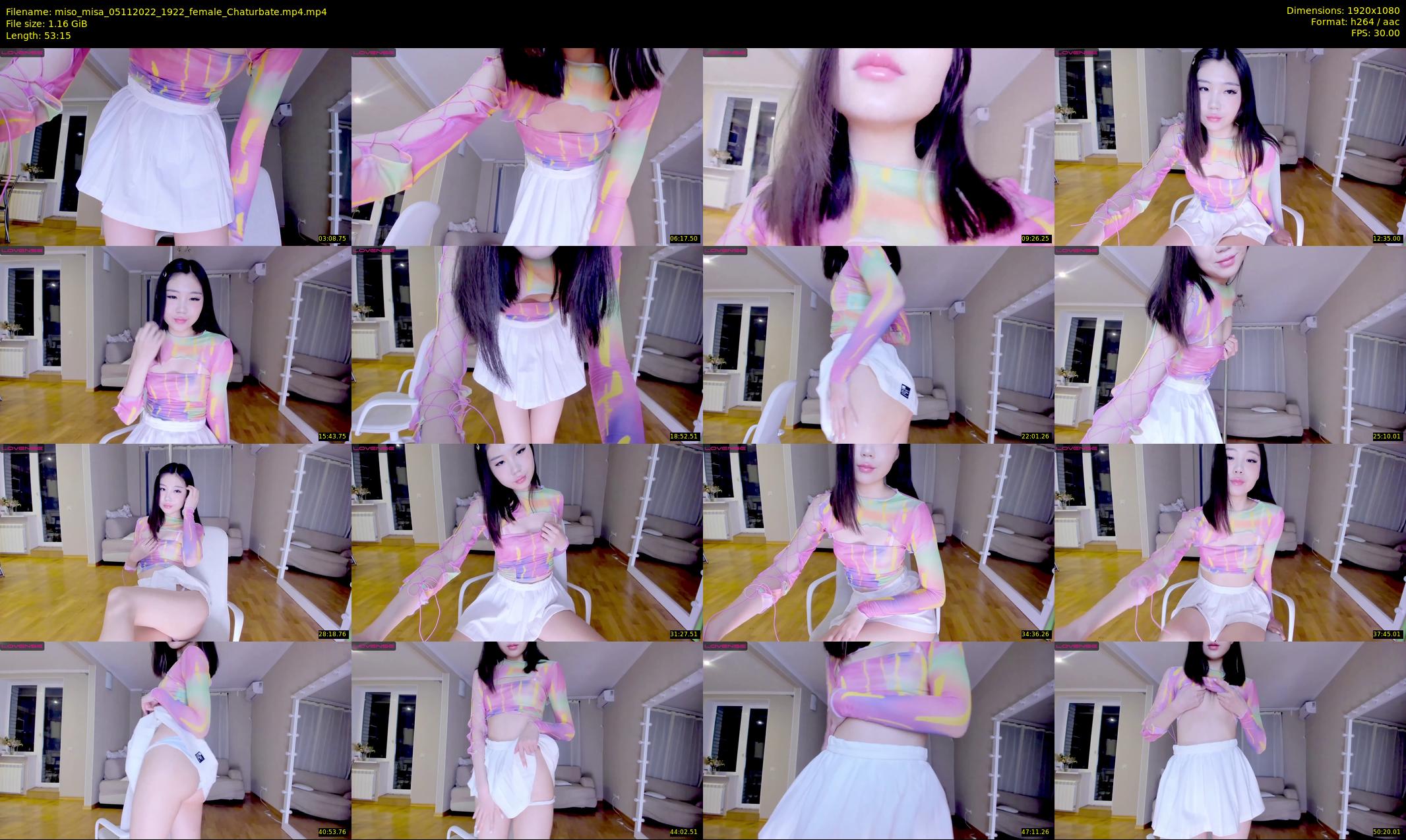 miso_misa — 54 minute Chaturbate female cam show recording, 1080p, Nov 5, 2022
