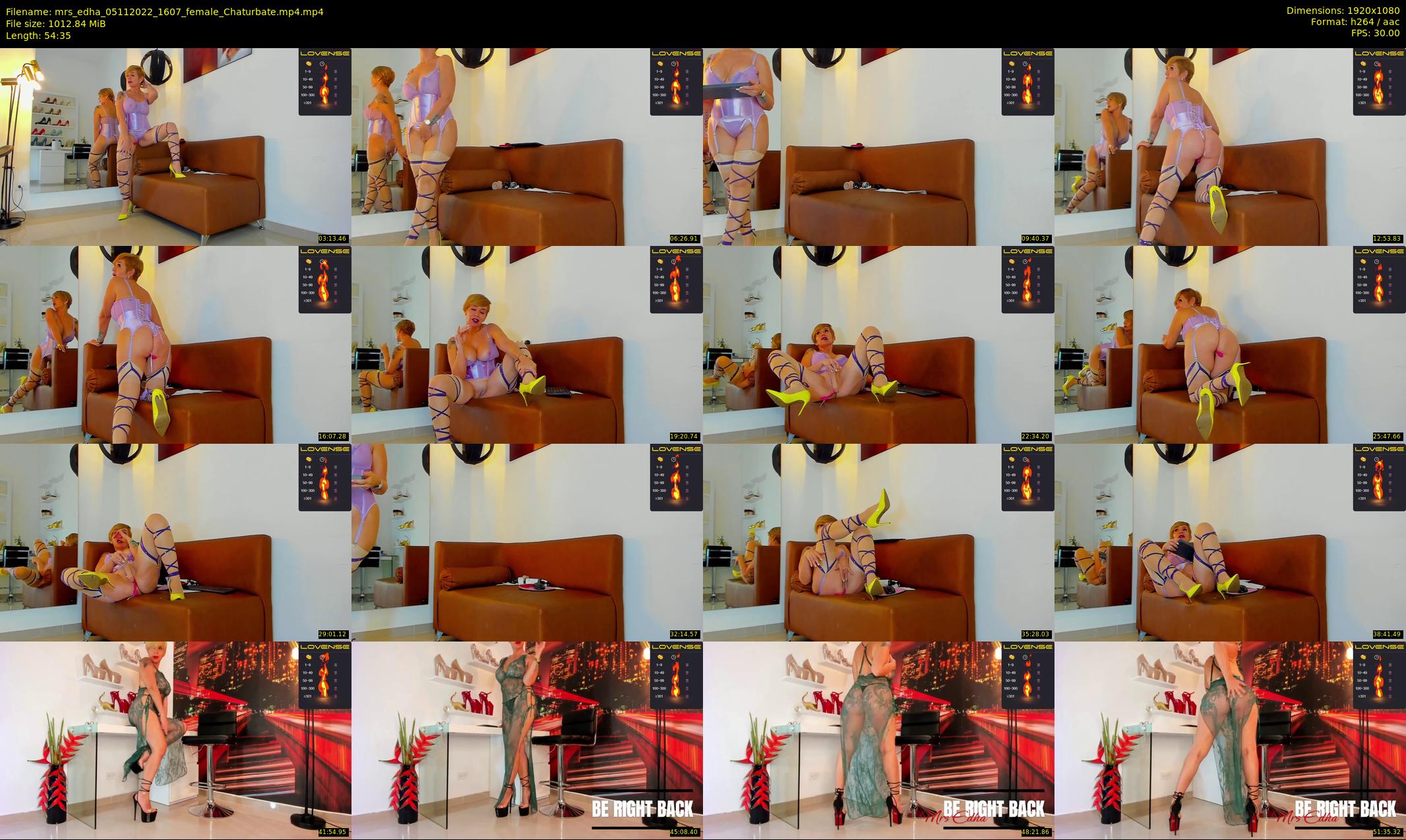 mrs_edha — 55 minute Chaturbate female cam show recording, 1080p, Nov 5, 2022