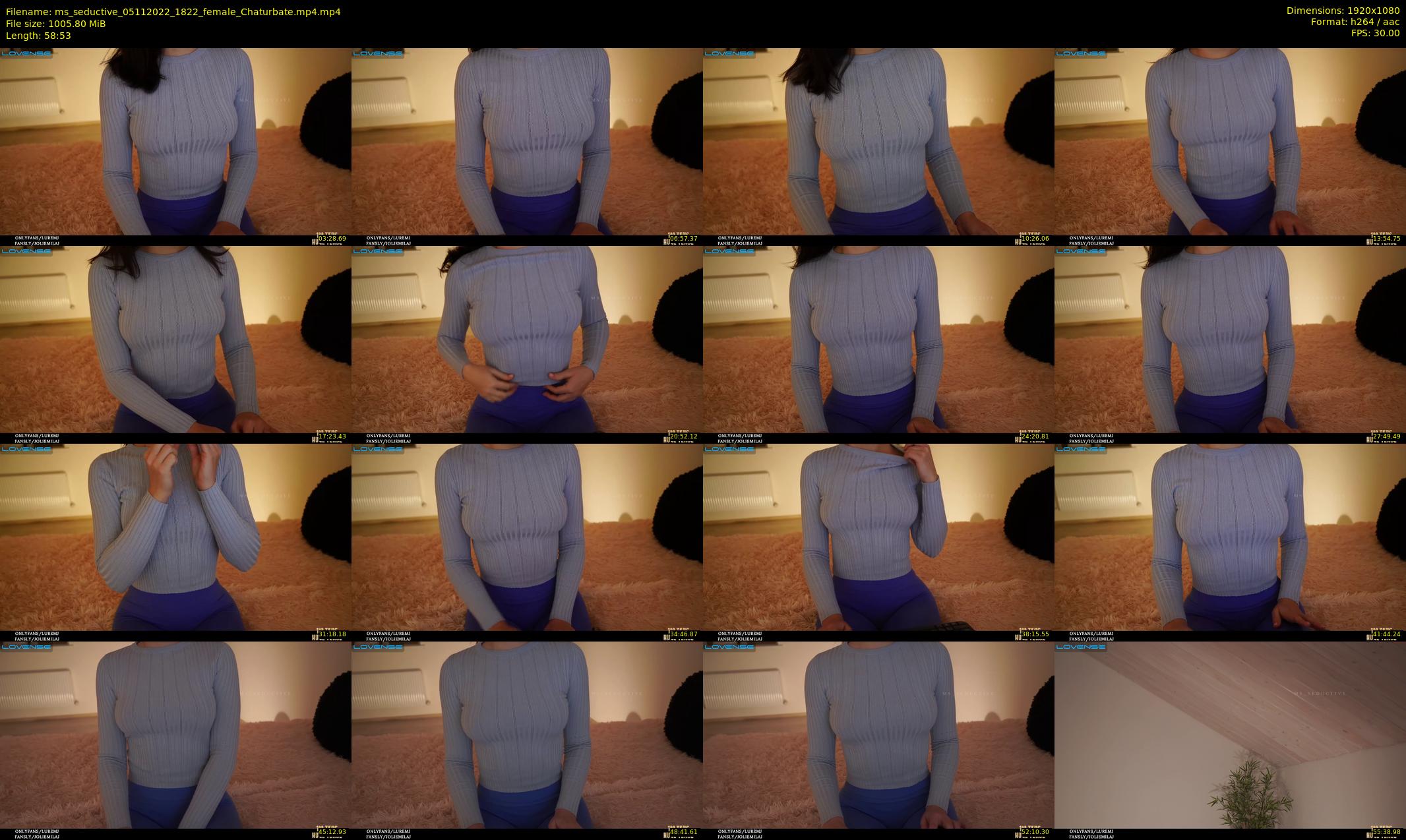 ms_seductive — 59 minute Chaturbate female cam show recording, 1080p, Nov 5, 2022