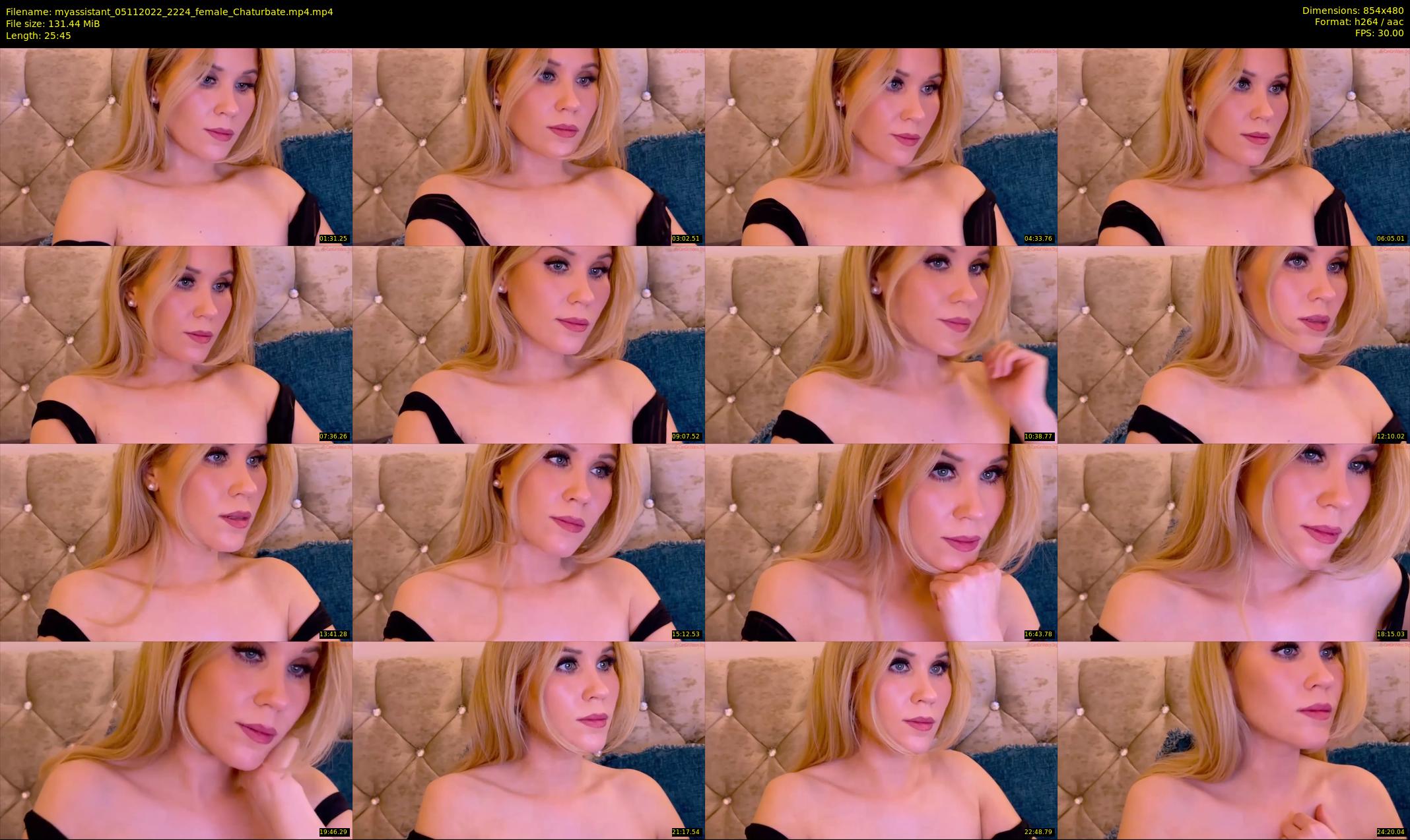 myassistant — 26 minute Chaturbate female cam show recording, 480p, Nov 5, 2022