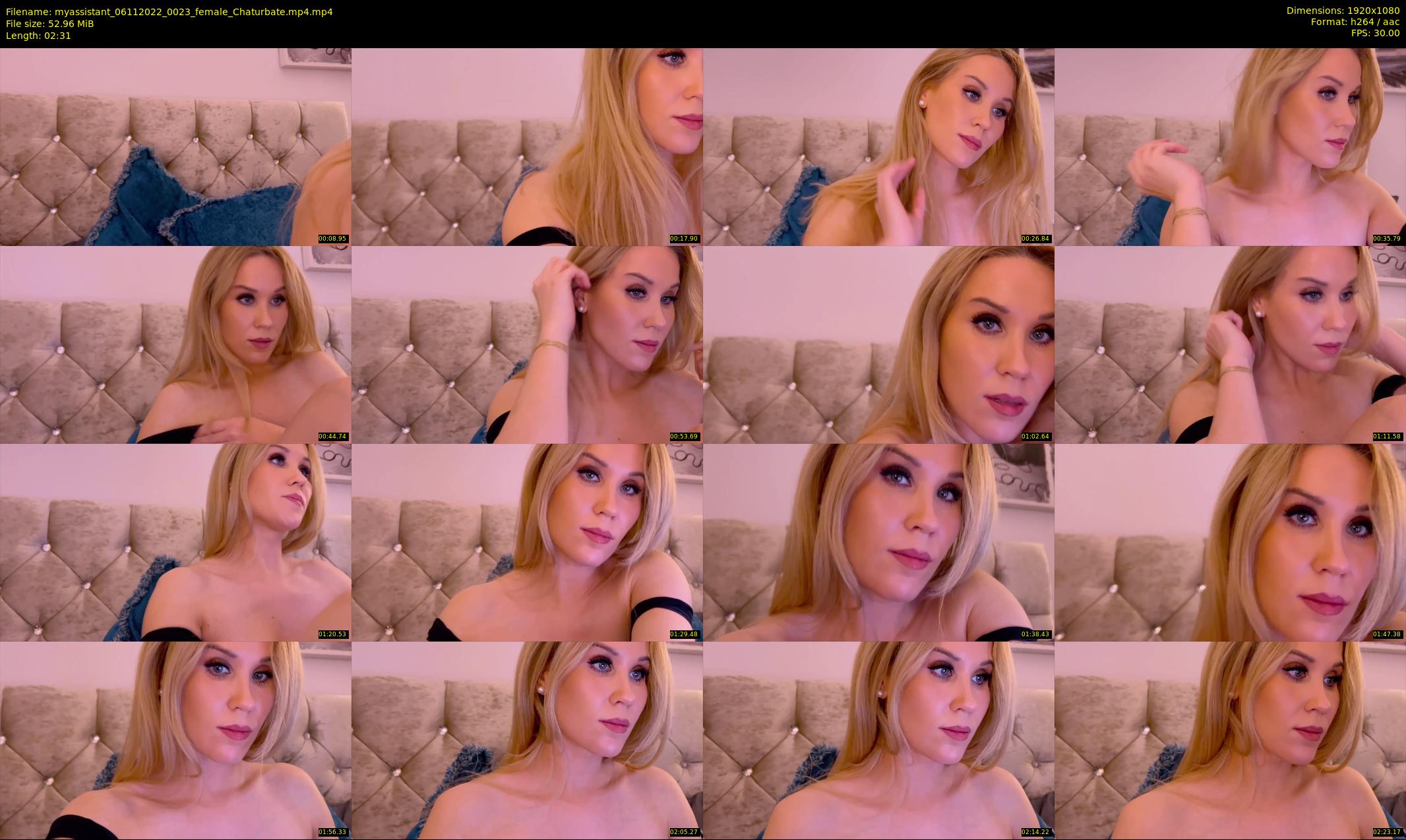 myassistant — 3 minute Chaturbate female cam show recording, 1080p, Nov 6, 2022